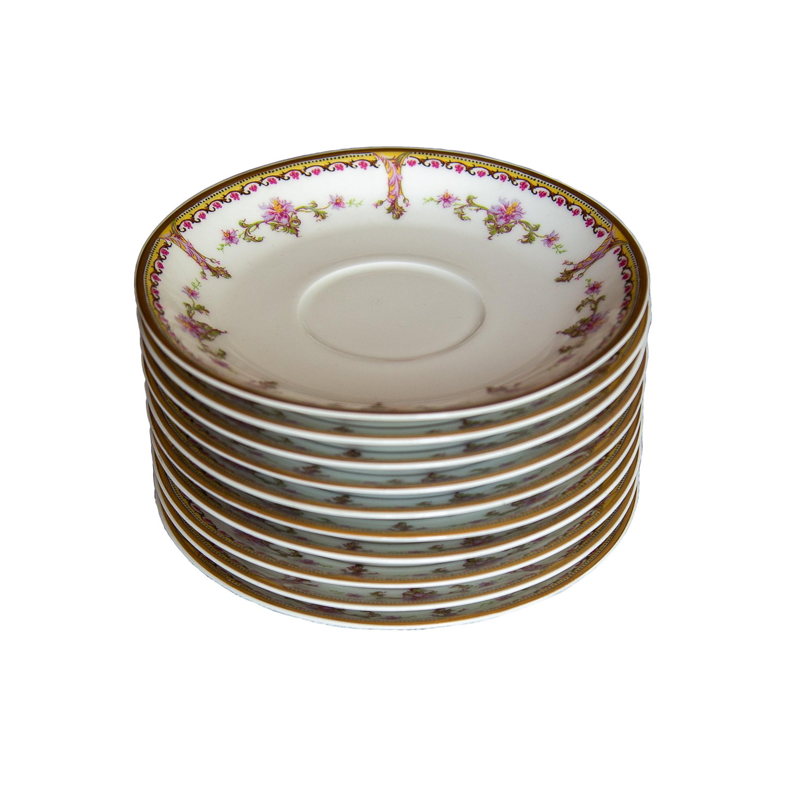 Antique Haviland Limoges Dinnerware Set- 100 Pieces - 12