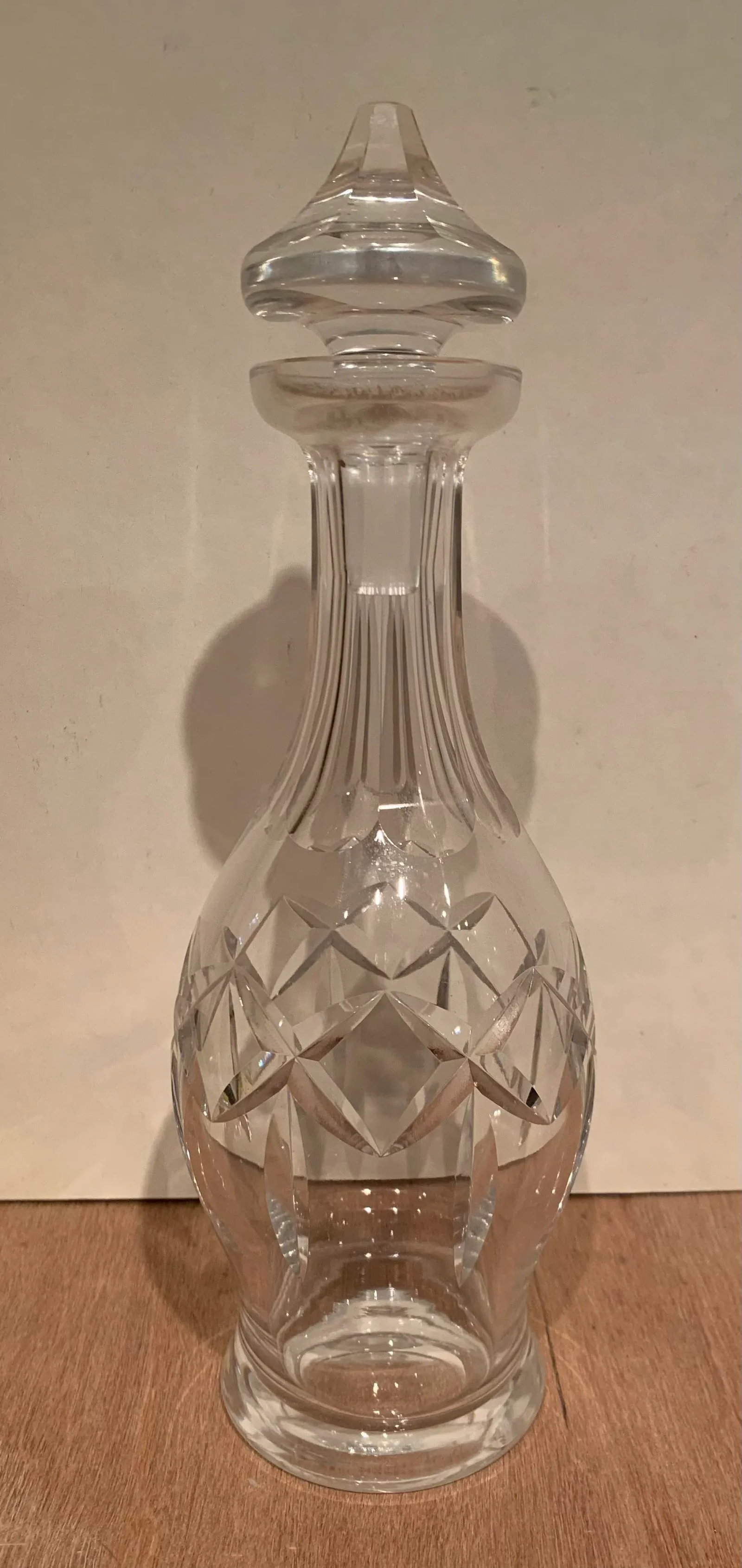 Vintage Cut Crystal Decanter - 10