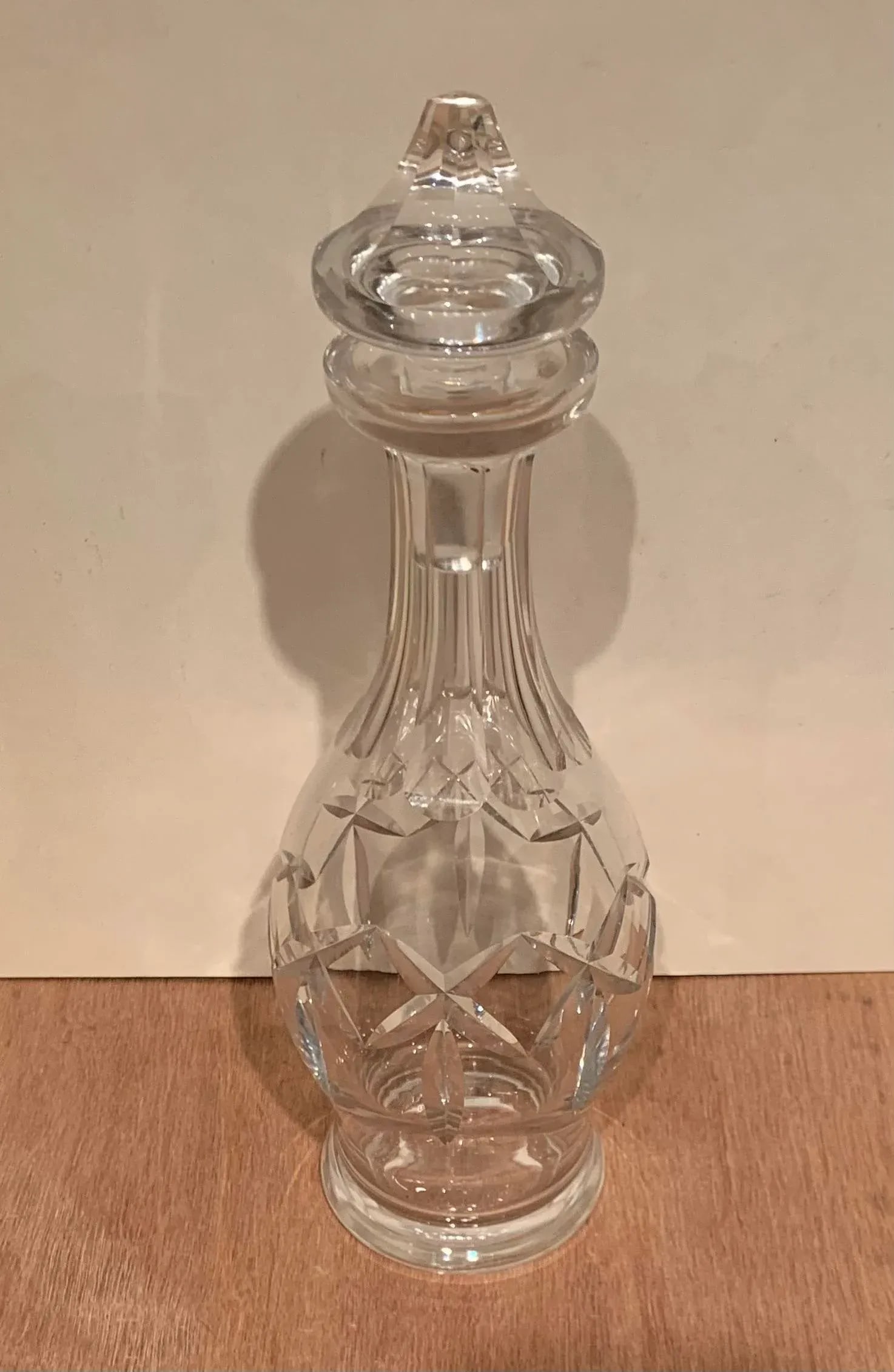 Vintage Cut Crystal Decanter - 8