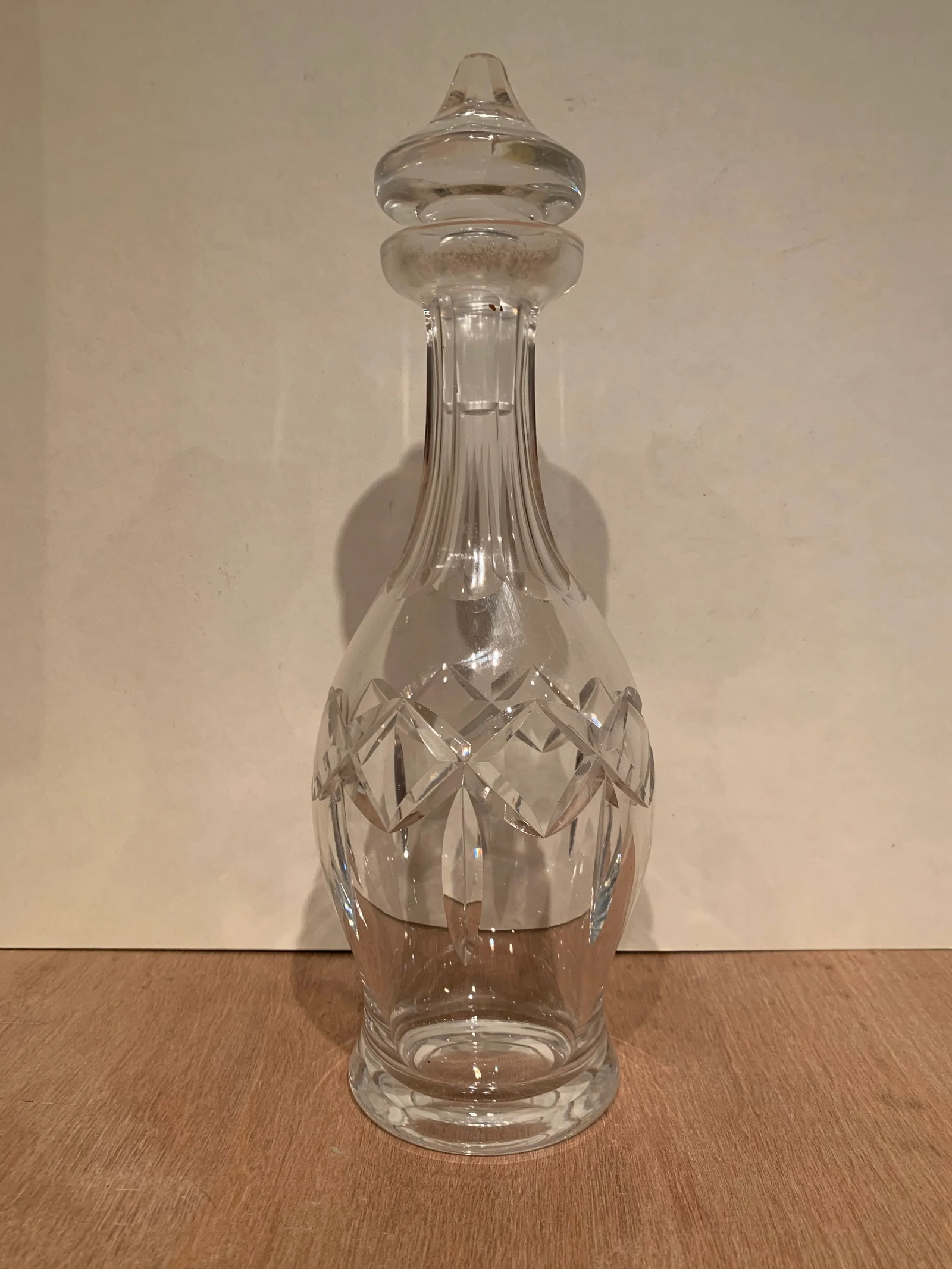 Vintage Cut Crystal Decanter - 9