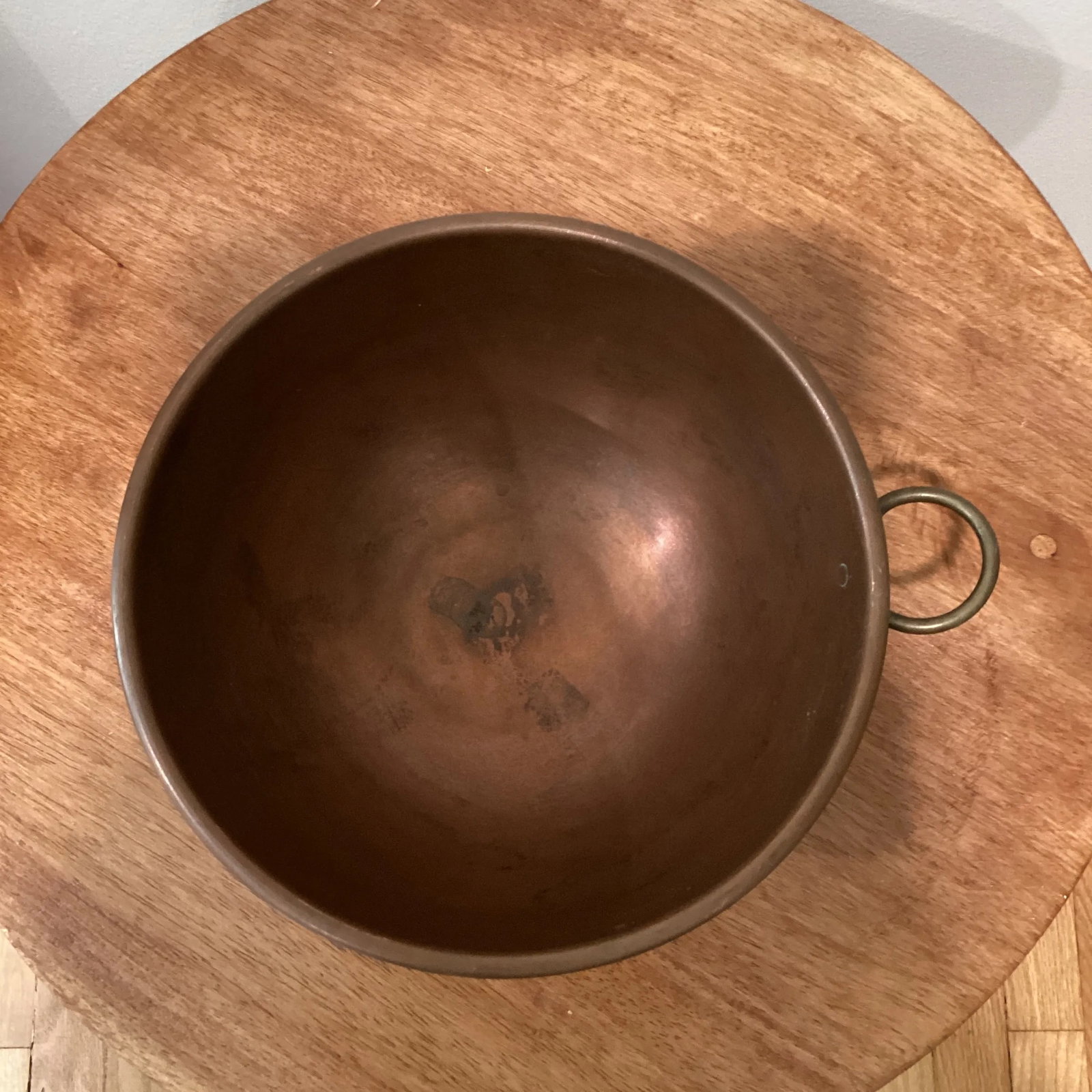 Antique Copper Mixing Bowls, Late 19th Century - Set of 2 - 6