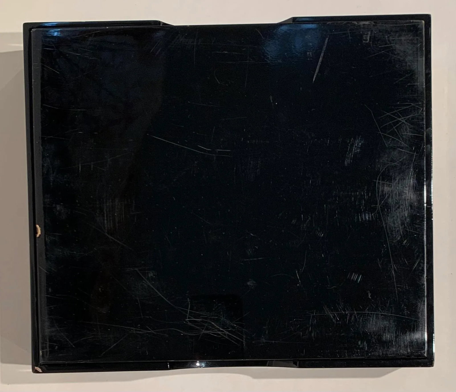 Vintage Black Lacquer Box - 11