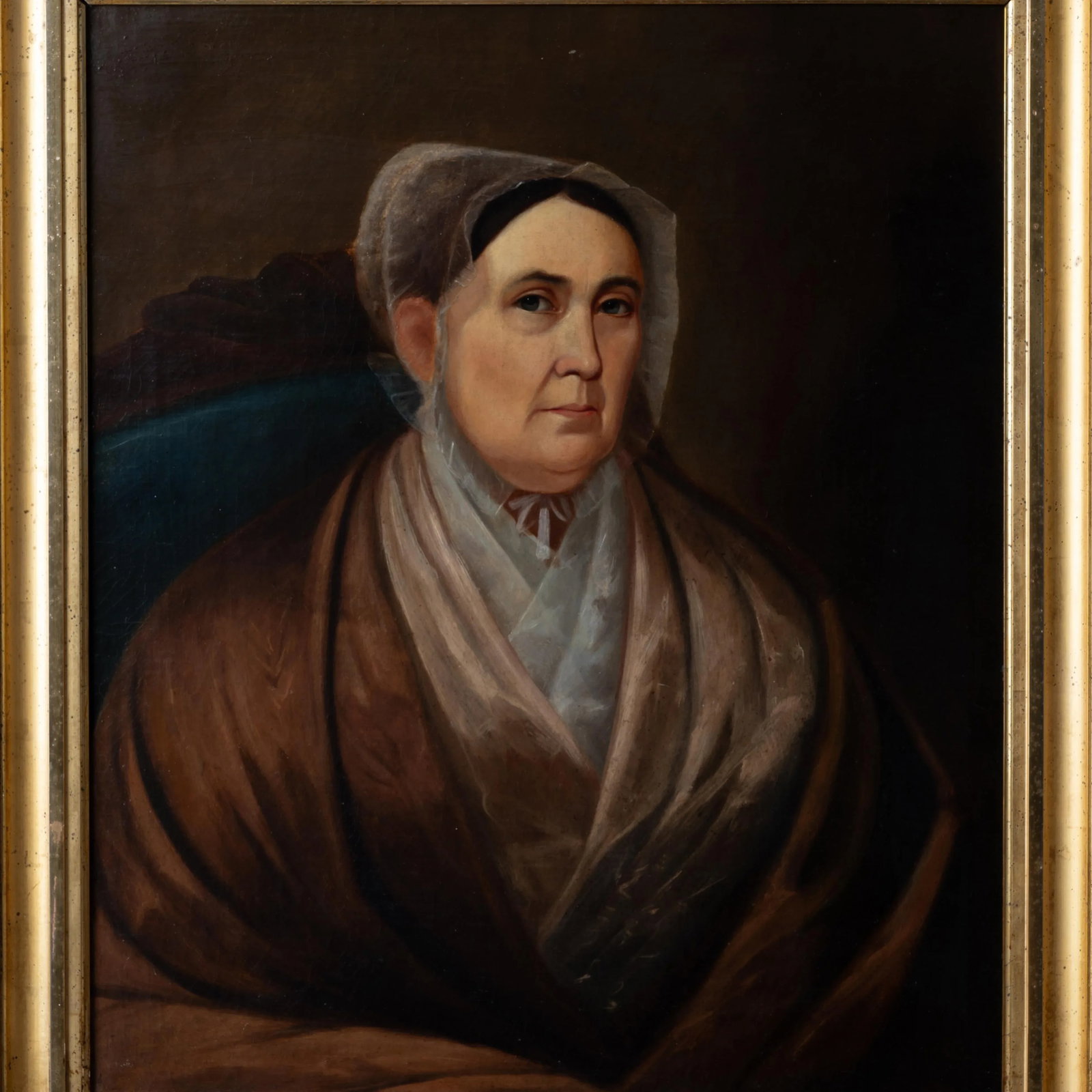 Primitive Portrait of a Lady, 19th Century - 3