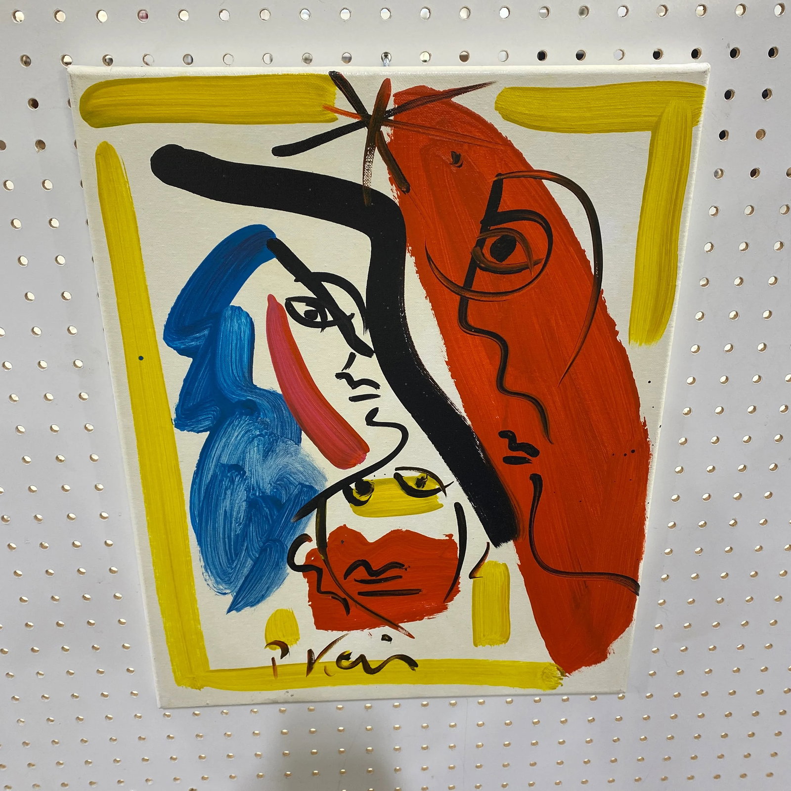 Vintage Abstract Portraiture; Original Artwork by Peter Robert Keil - 5