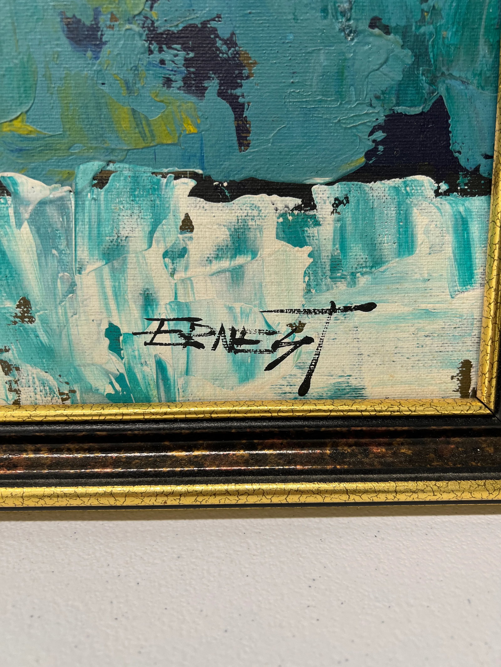 Mid Century Spanish Oil Painting of a Young Boy - Signed Ernest - 3