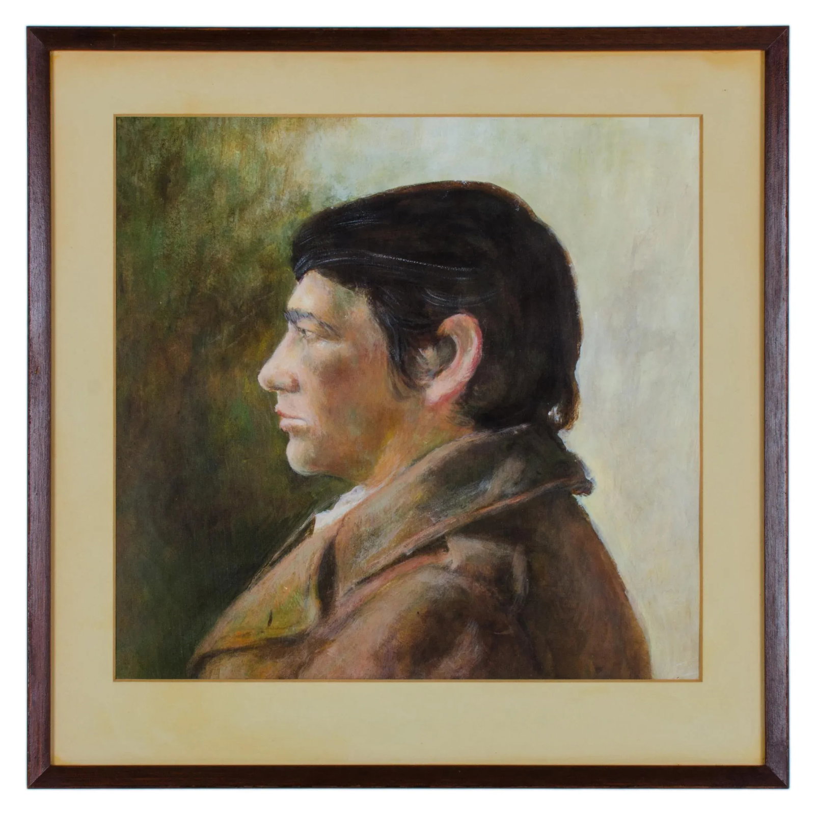 C. 1960s "Buzzard's Glory" After Wyeth Gouache Portrait - 7