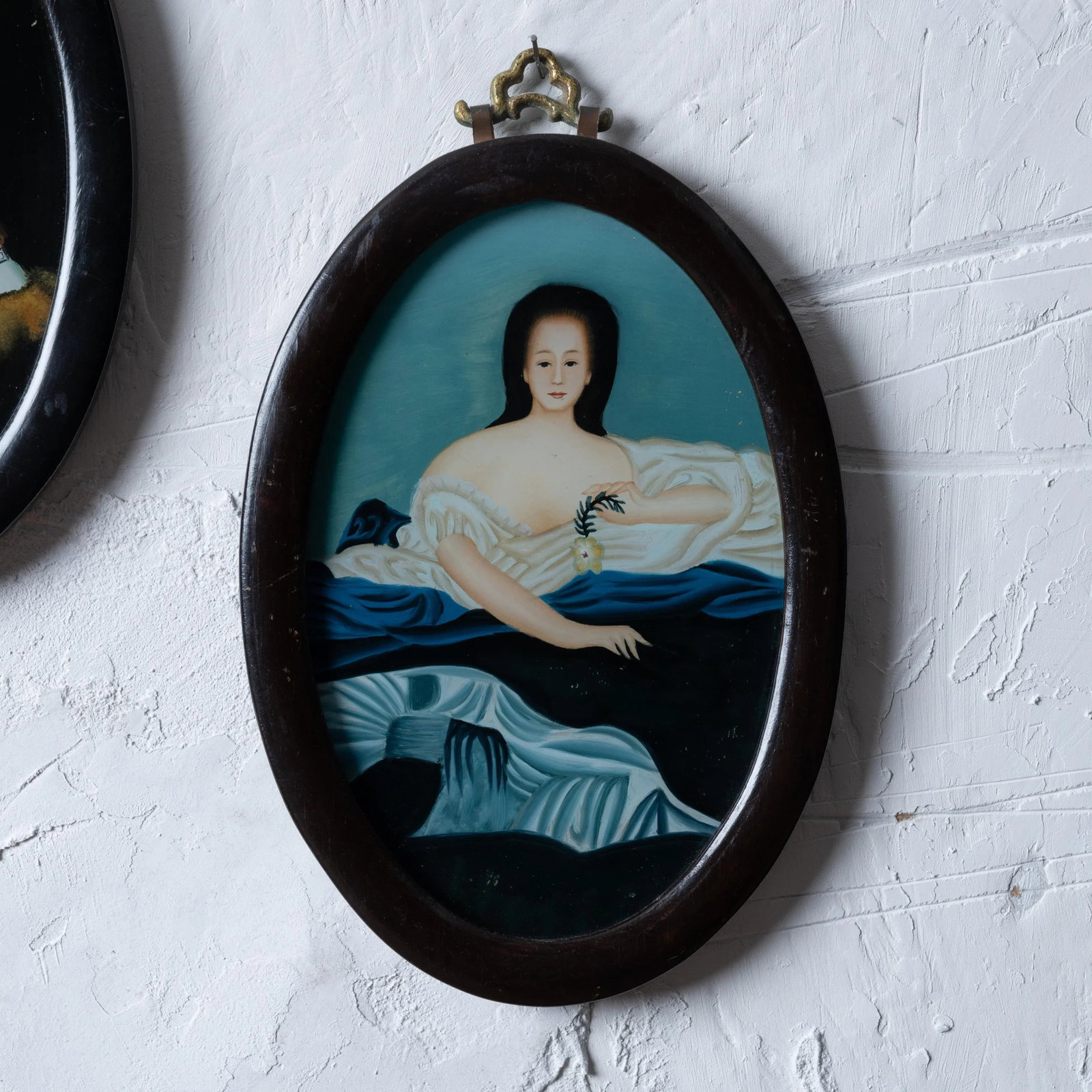Chinese Export Portraits, 19th Century - a Pair - 3