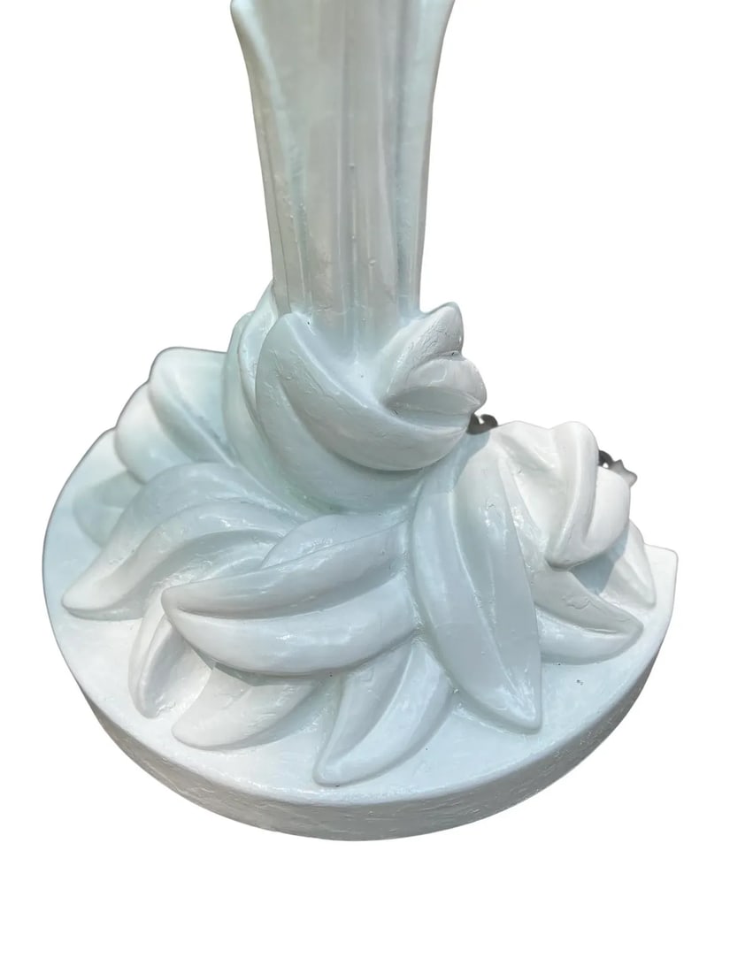 Serge Roche (French, 1898-1988) Pair Vintage Palm Tree Torchiere Lamps - 6