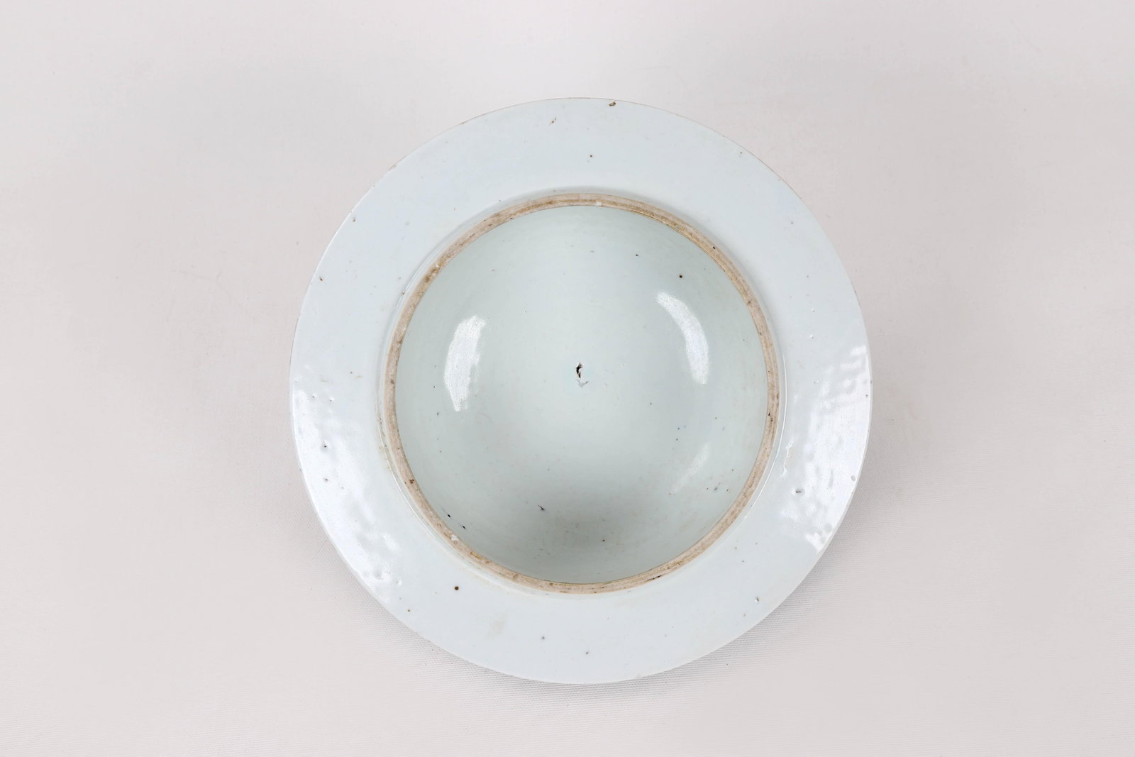 Early 20th Century Vintage Blue White Temple Jar - 11