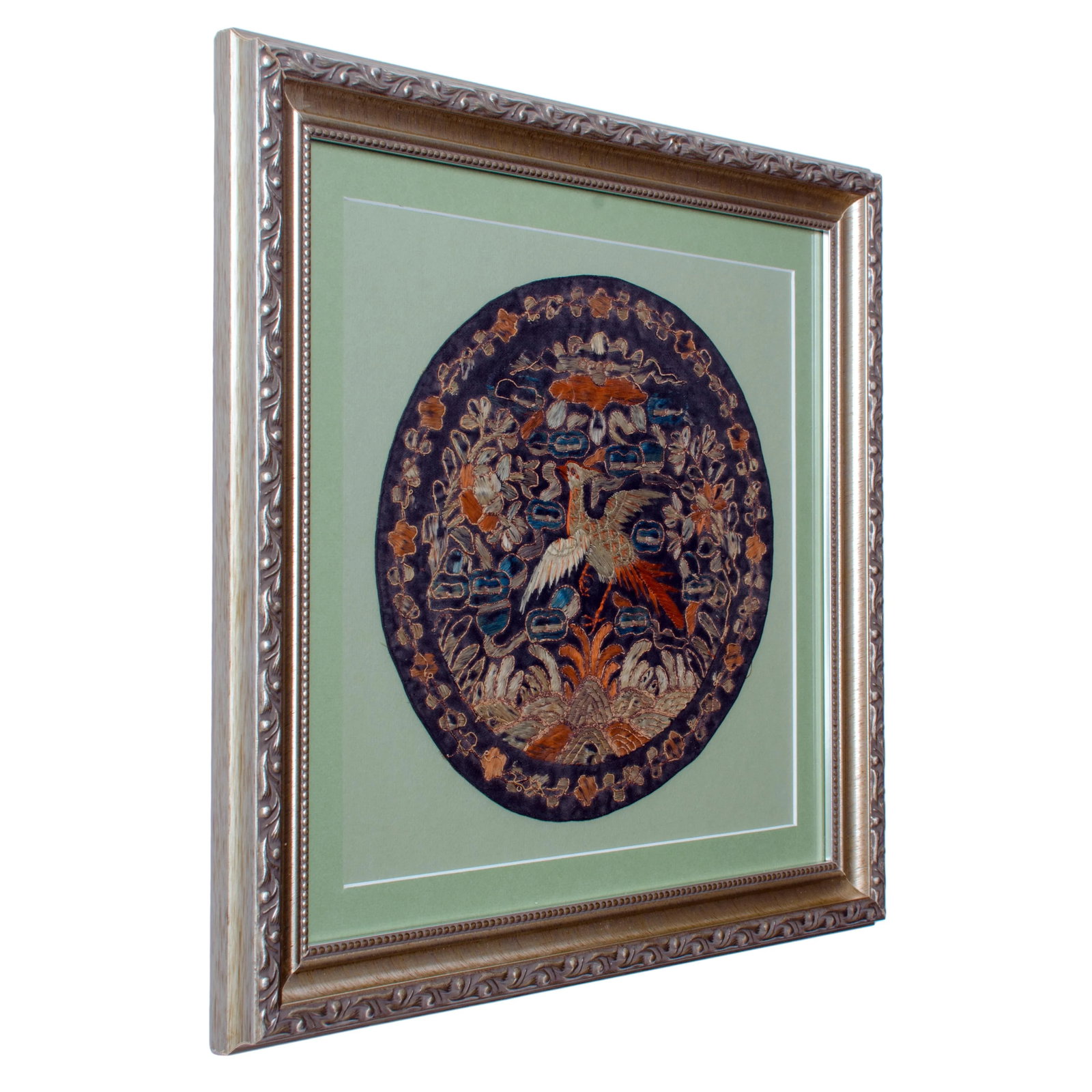 Late 19th Century Chinese Qing Dynasty Roundel Rank Badge - 3