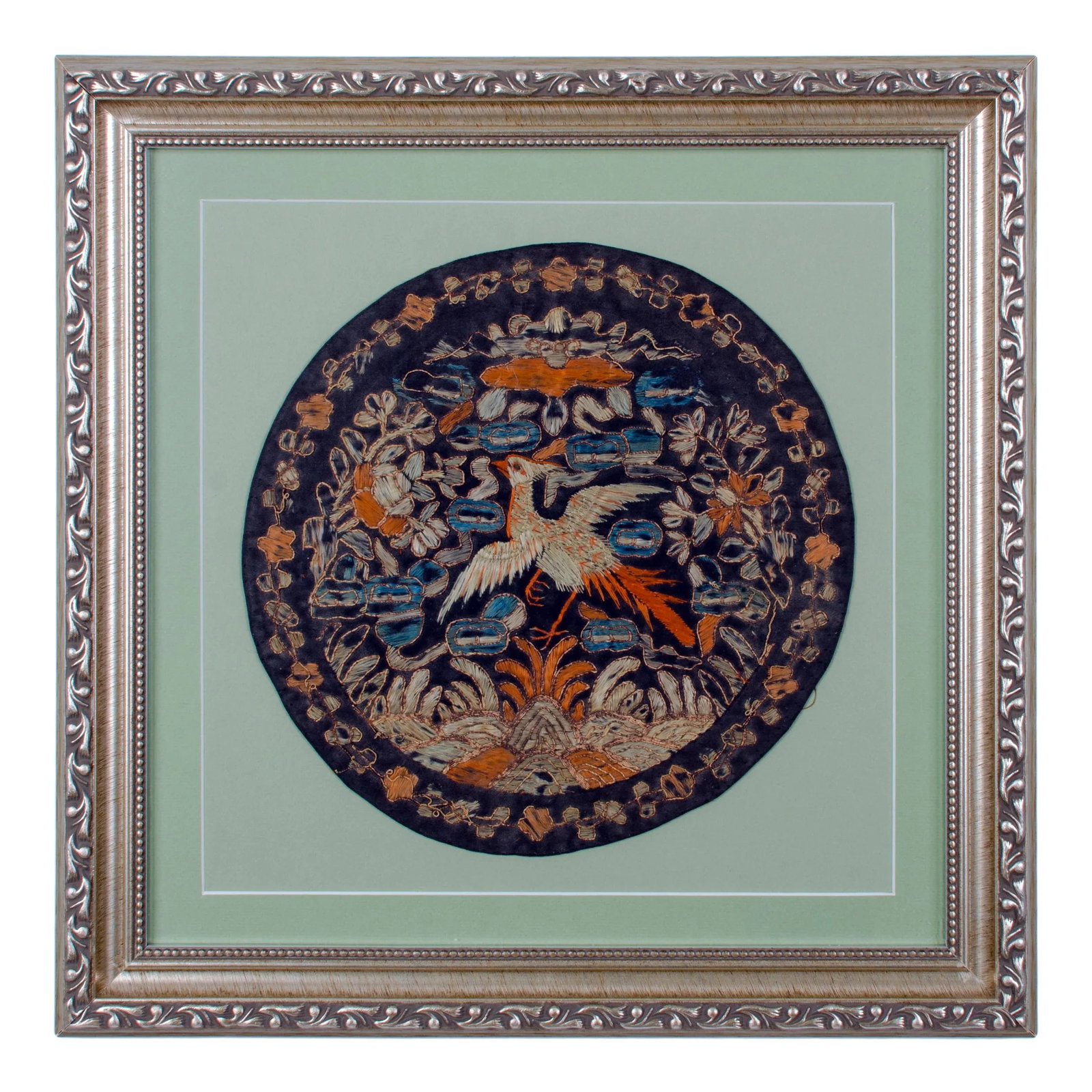 Late 19th Century Chinese Qing Dynasty Roundel Rank Badge - 5