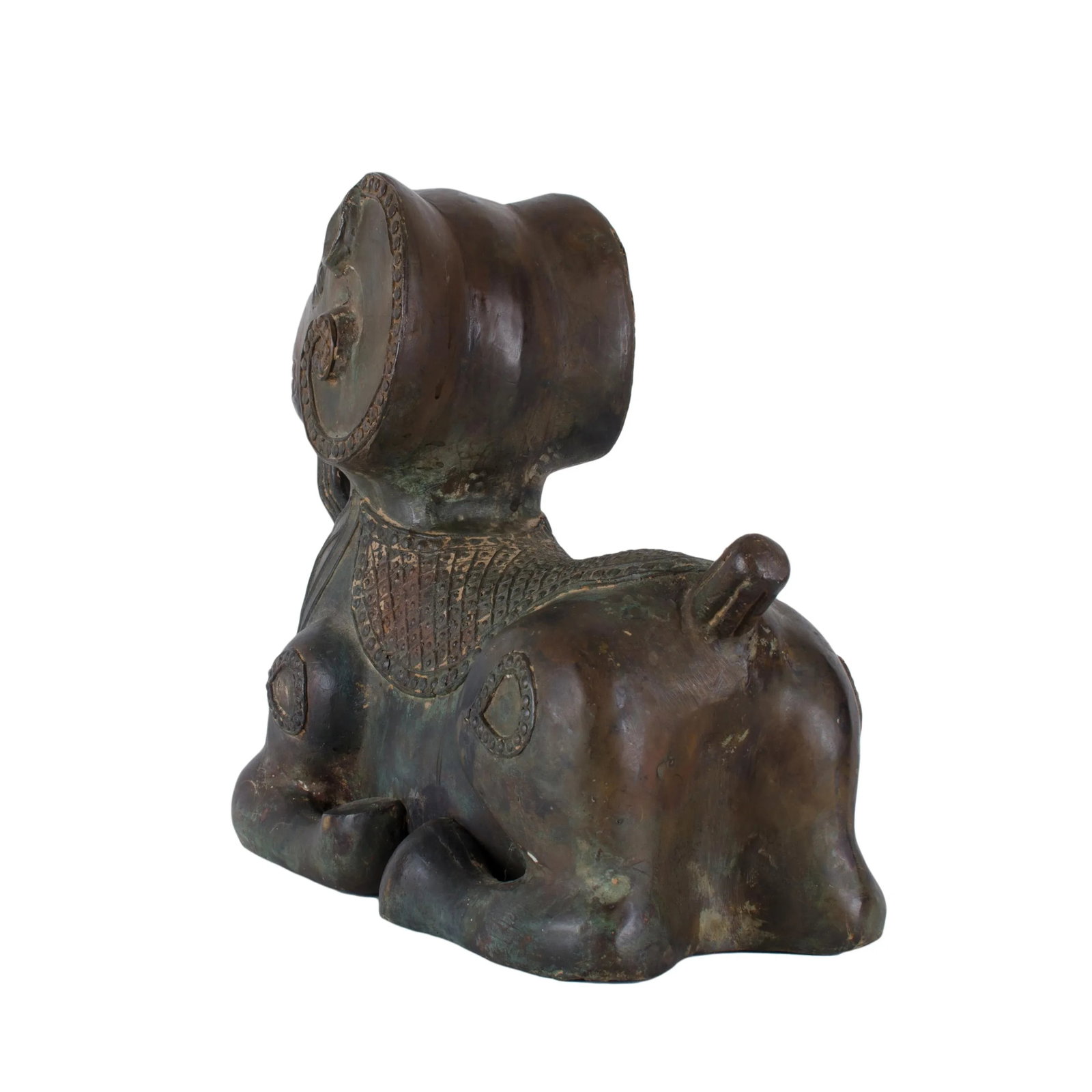 Early 20th Century Chinese Archaic Style Bronze Ram - 5