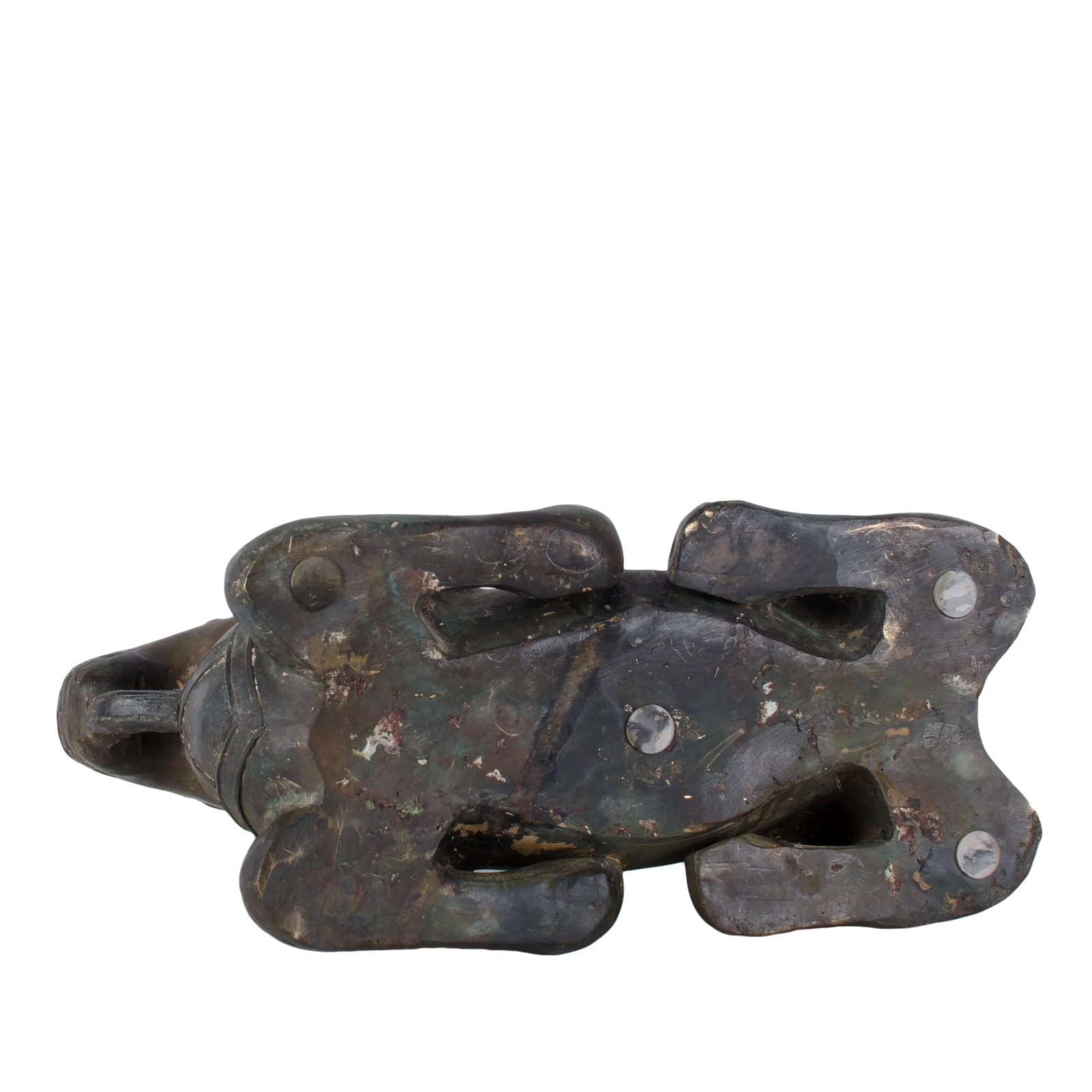 Early 20th Century Chinese Archaic Style Bronze Ram - 7