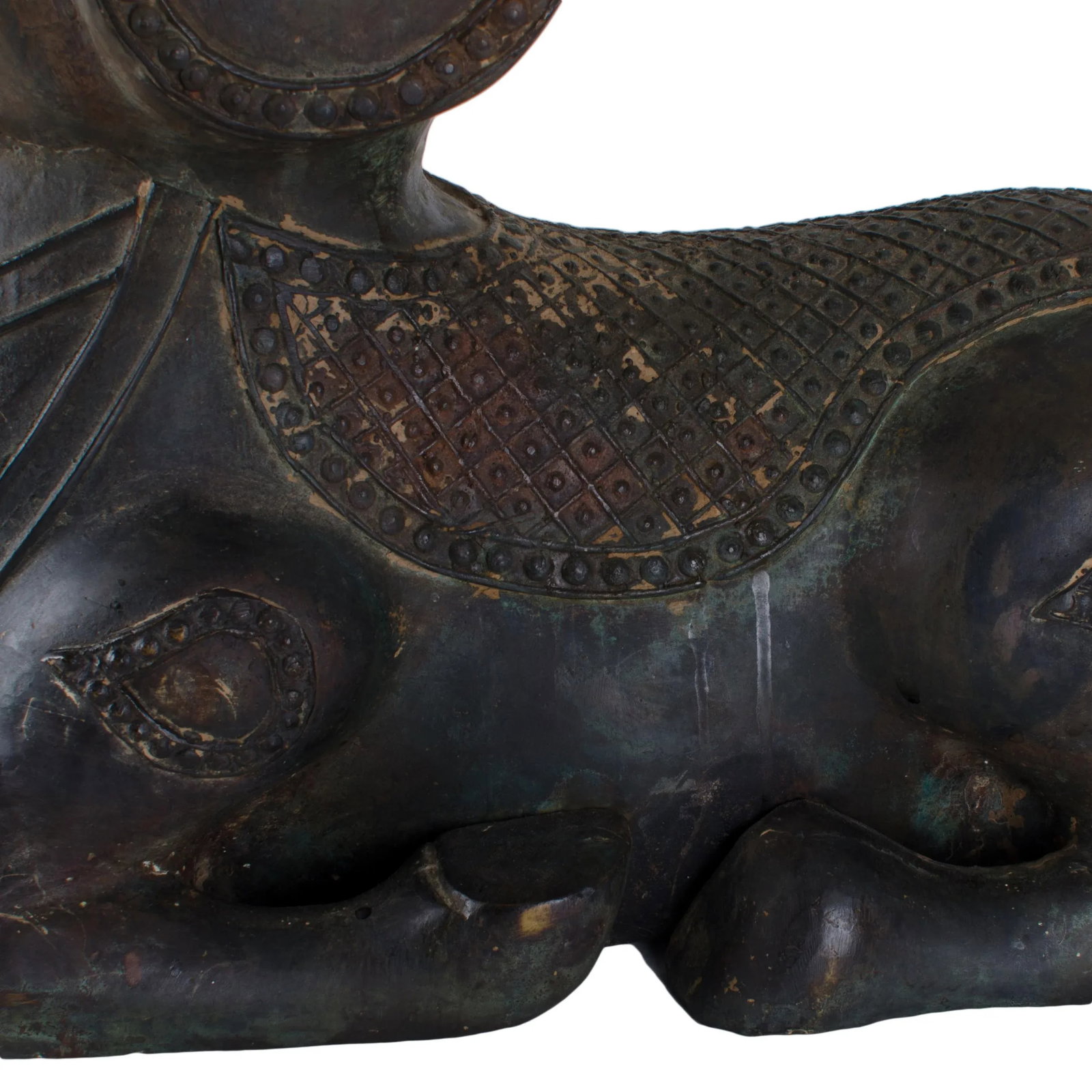Early 20th Century Chinese Archaic Style Bronze Ram - 9