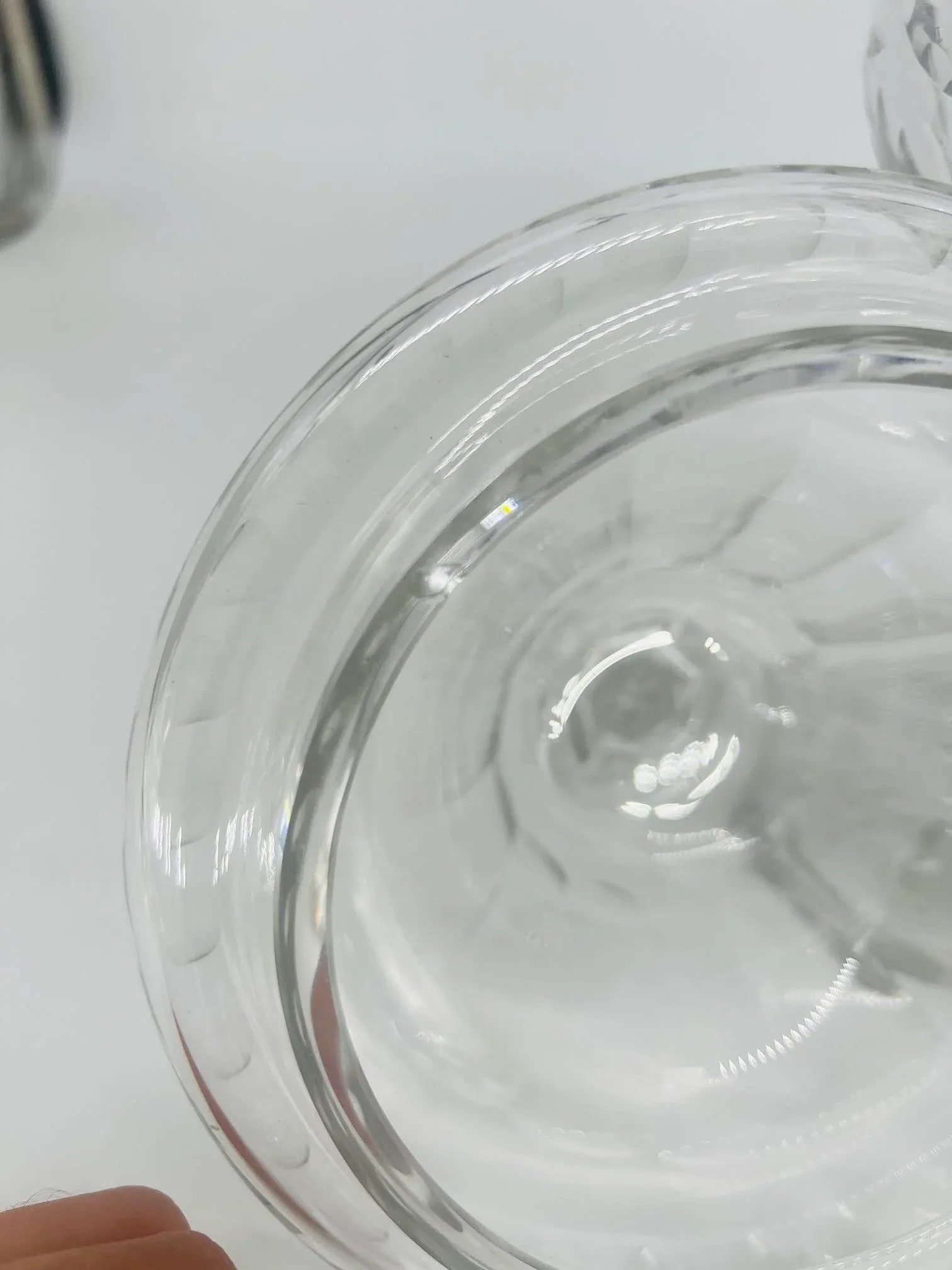 Antique Anglo-Irish Cut Crystal Lidded Urn - 8