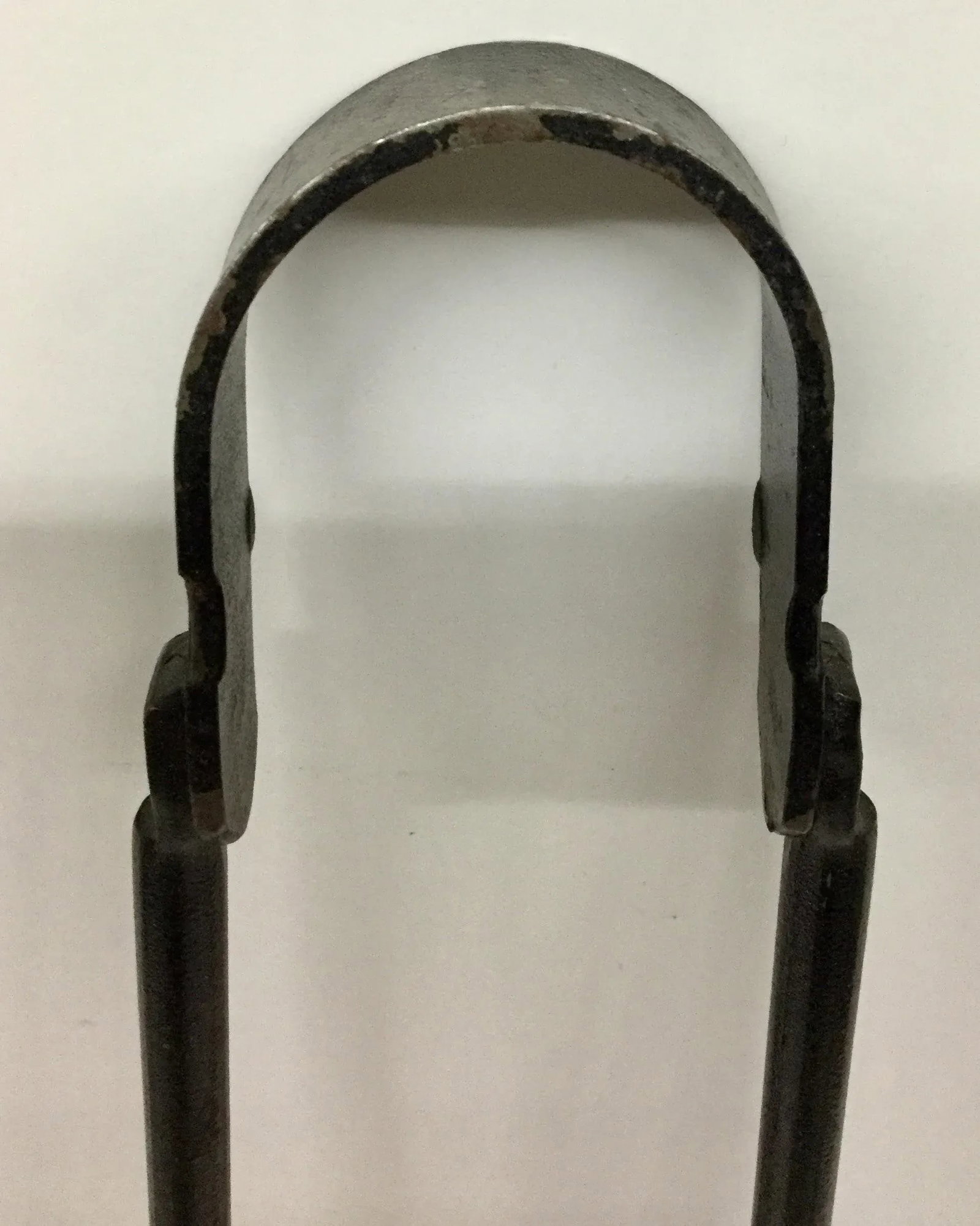 French Antique Wrought Iron Fireplace Tool Set - 2 Piece - 4