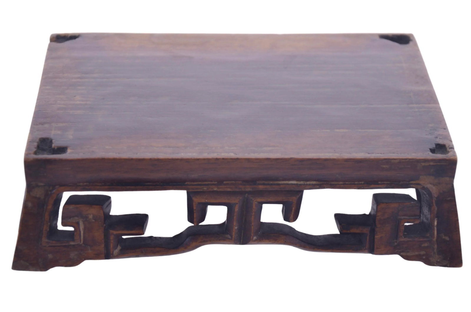 Hand Carved Asian Rosewood Stand, Circa 1880 - 2