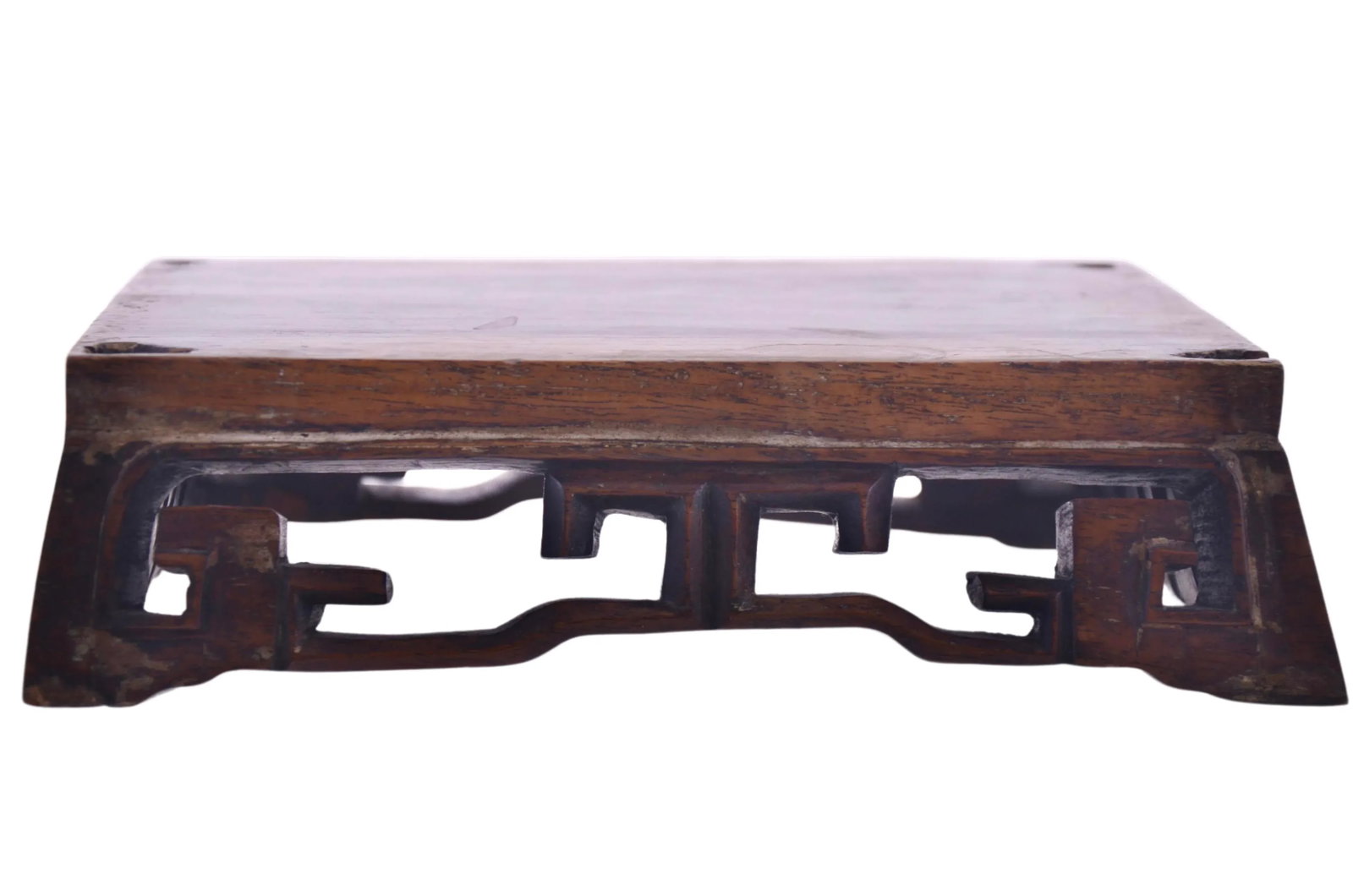 Hand Carved Asian Rosewood Stand, Circa 1880 - 3