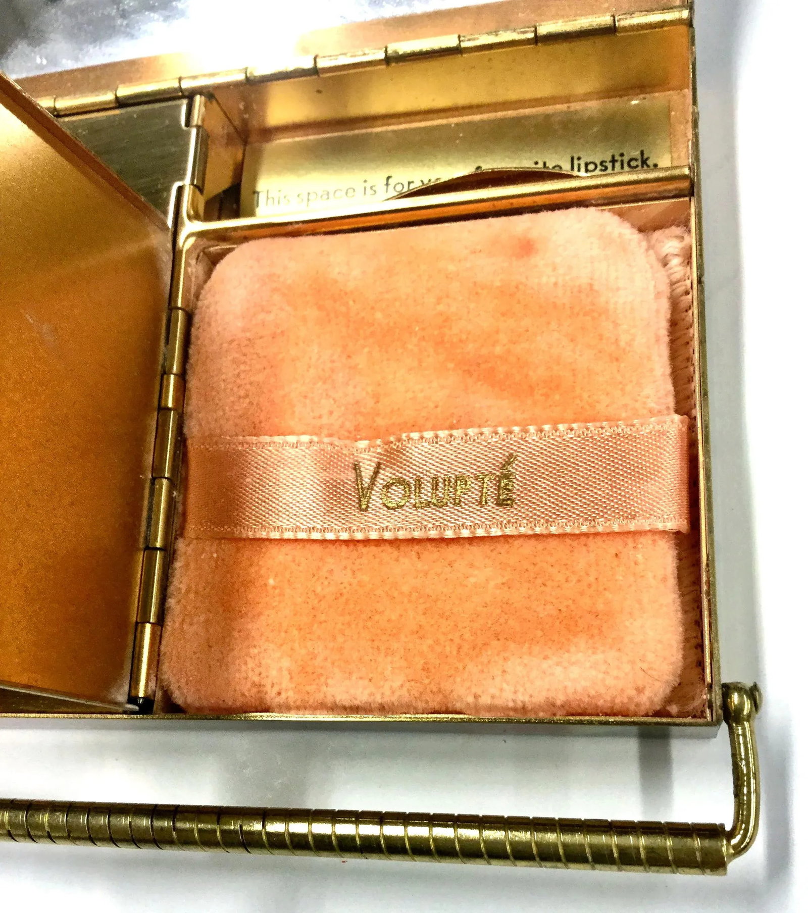 Vintage Renown Volupte Brass Vanity Case - 10