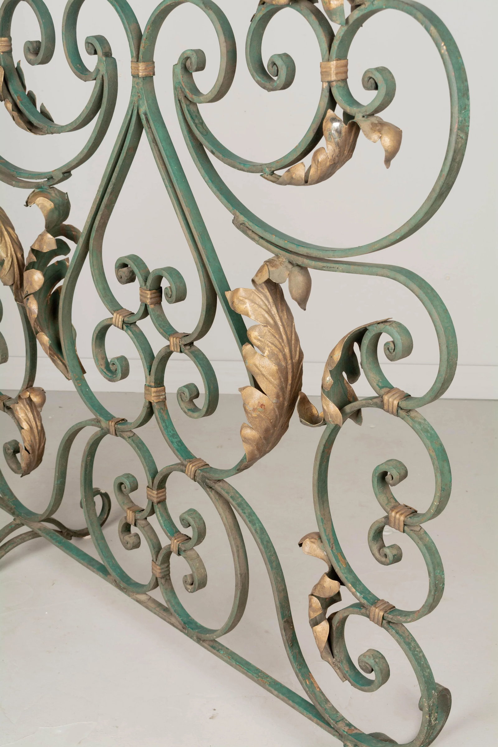 Pair of French Wrought Iron Screens or Room Dividers - 8