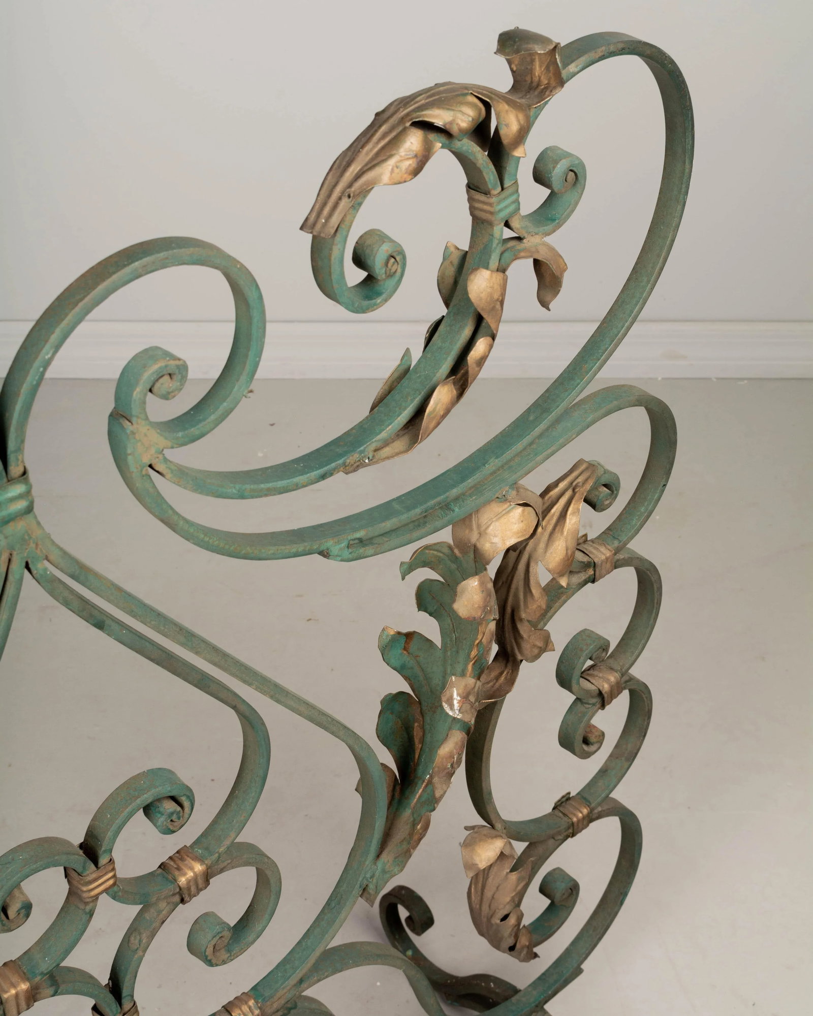 Pair of French Wrought Iron Screens or Room Dividers - 9