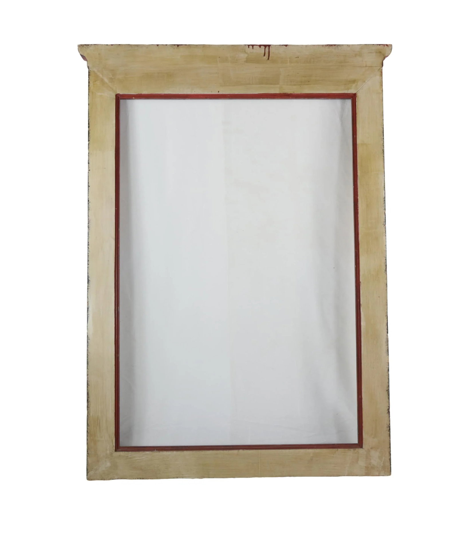 Retro Design Regency Style Gilded and Trompe l'Oeil Marble Mirror - 10