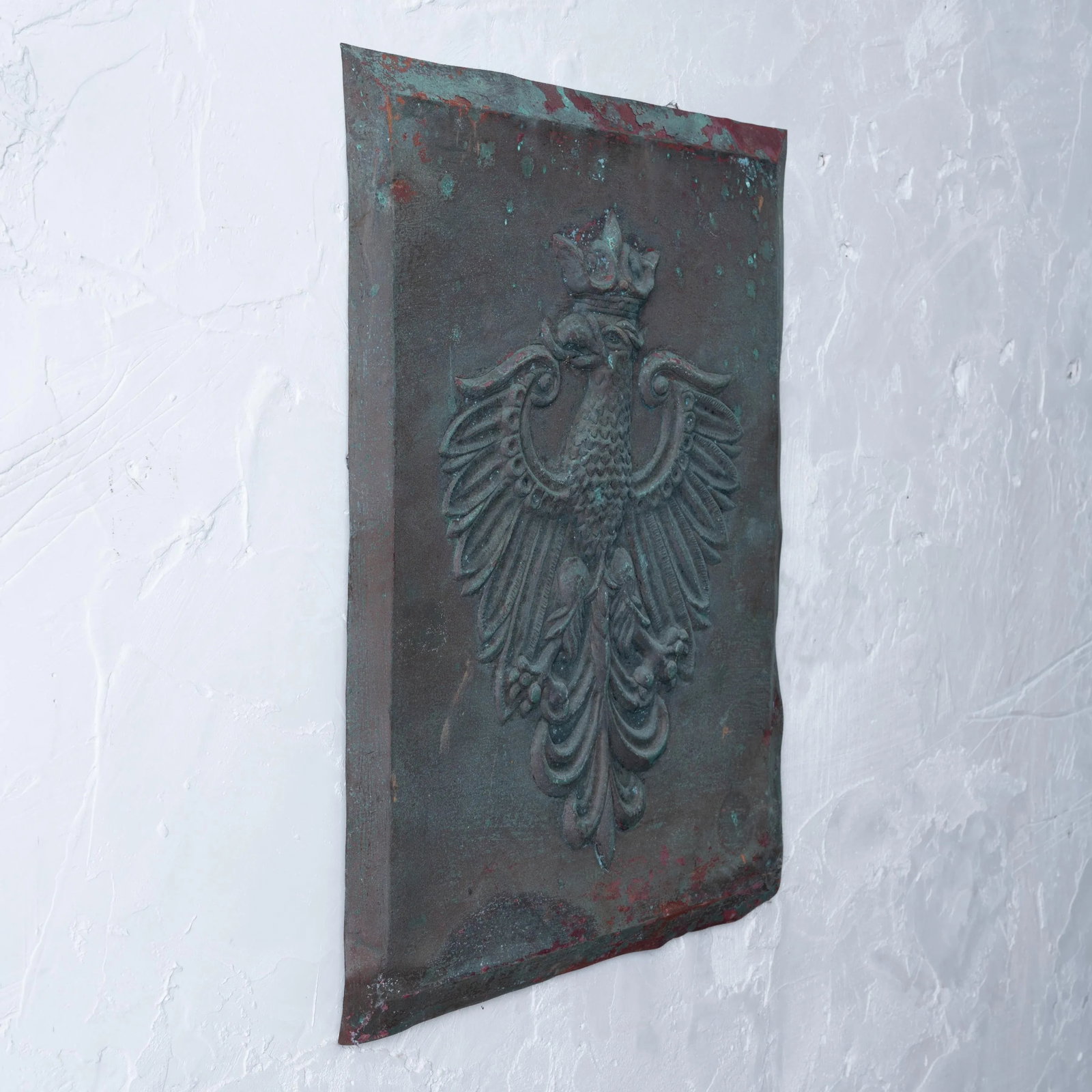 Polish Coat of Arms Copper Relief Plaque - 2