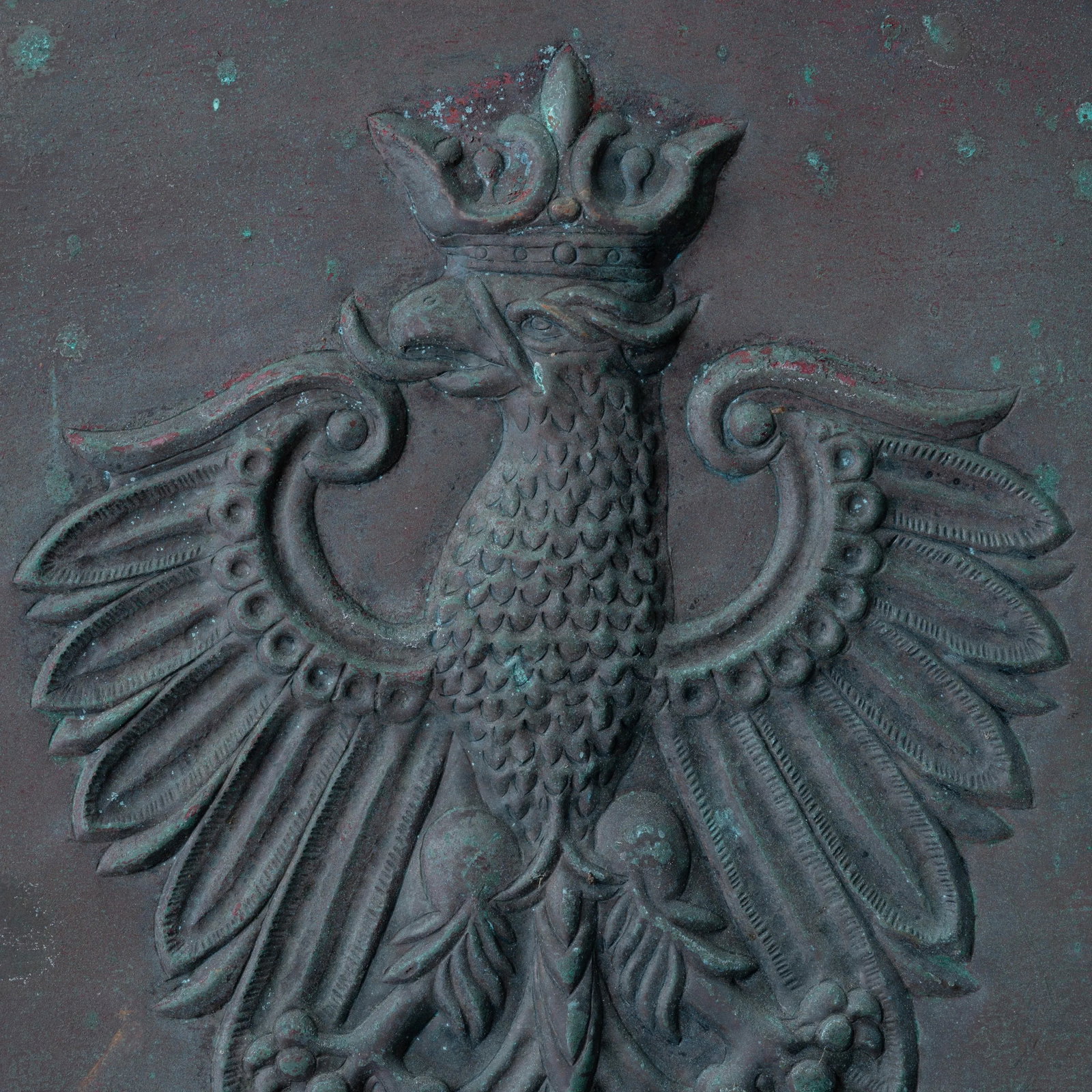 Polish Coat of Arms Copper Relief Plaque - 4
