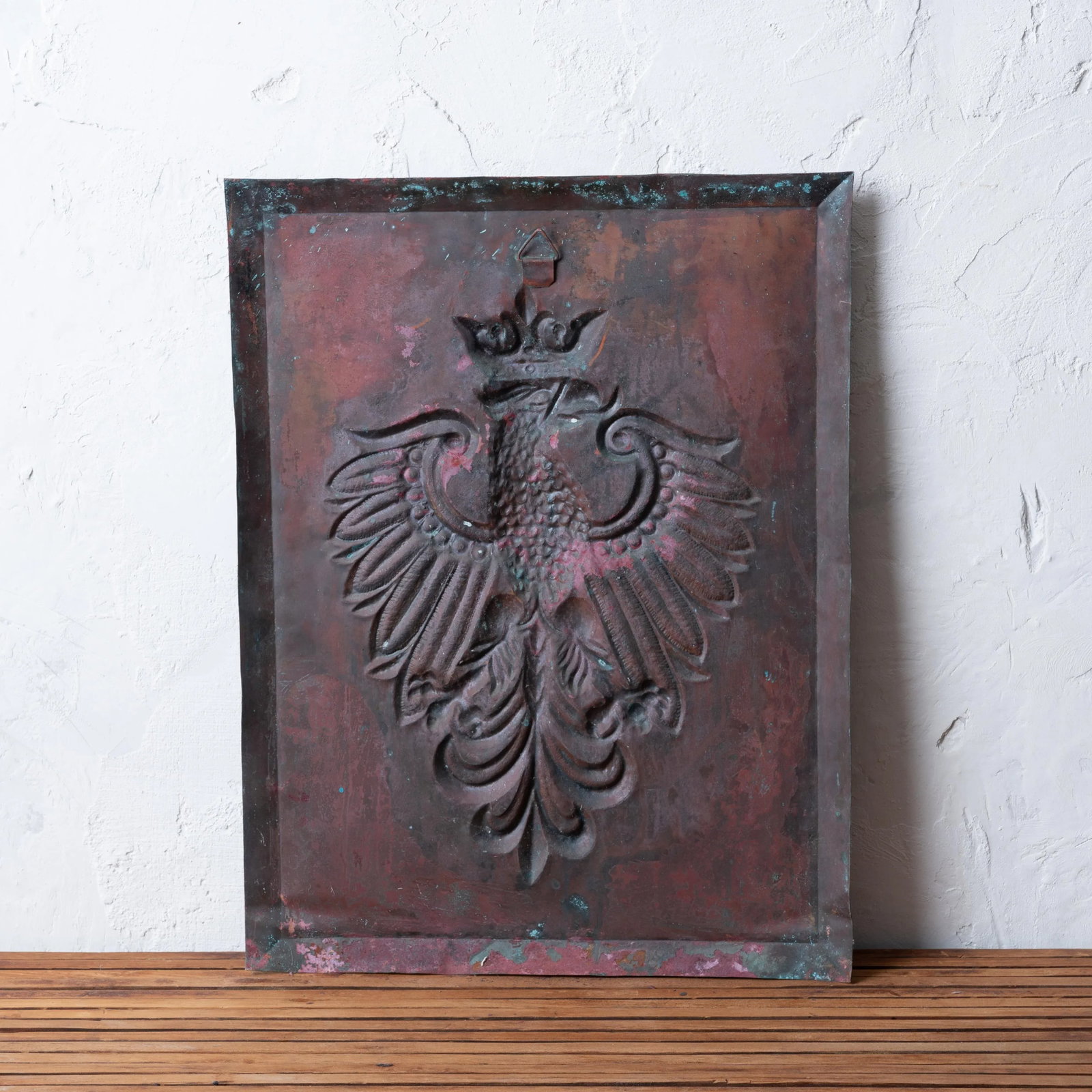 Polish Coat of Arms Copper Relief Plaque - 6