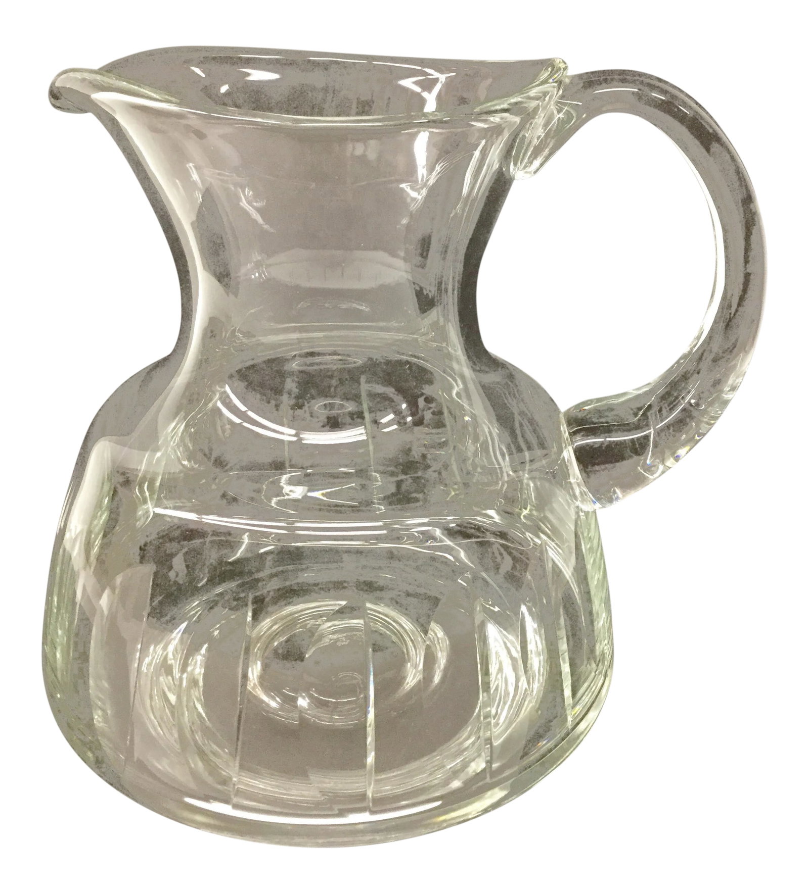 Art Deco Style Crystal Pitcher: Everyone needs a beautiful extra large heavy glass crystal pitcher for what needs to be taken care of. Whether it's to serve ice tea or water or even sangria. It's perfect. How about some super tall