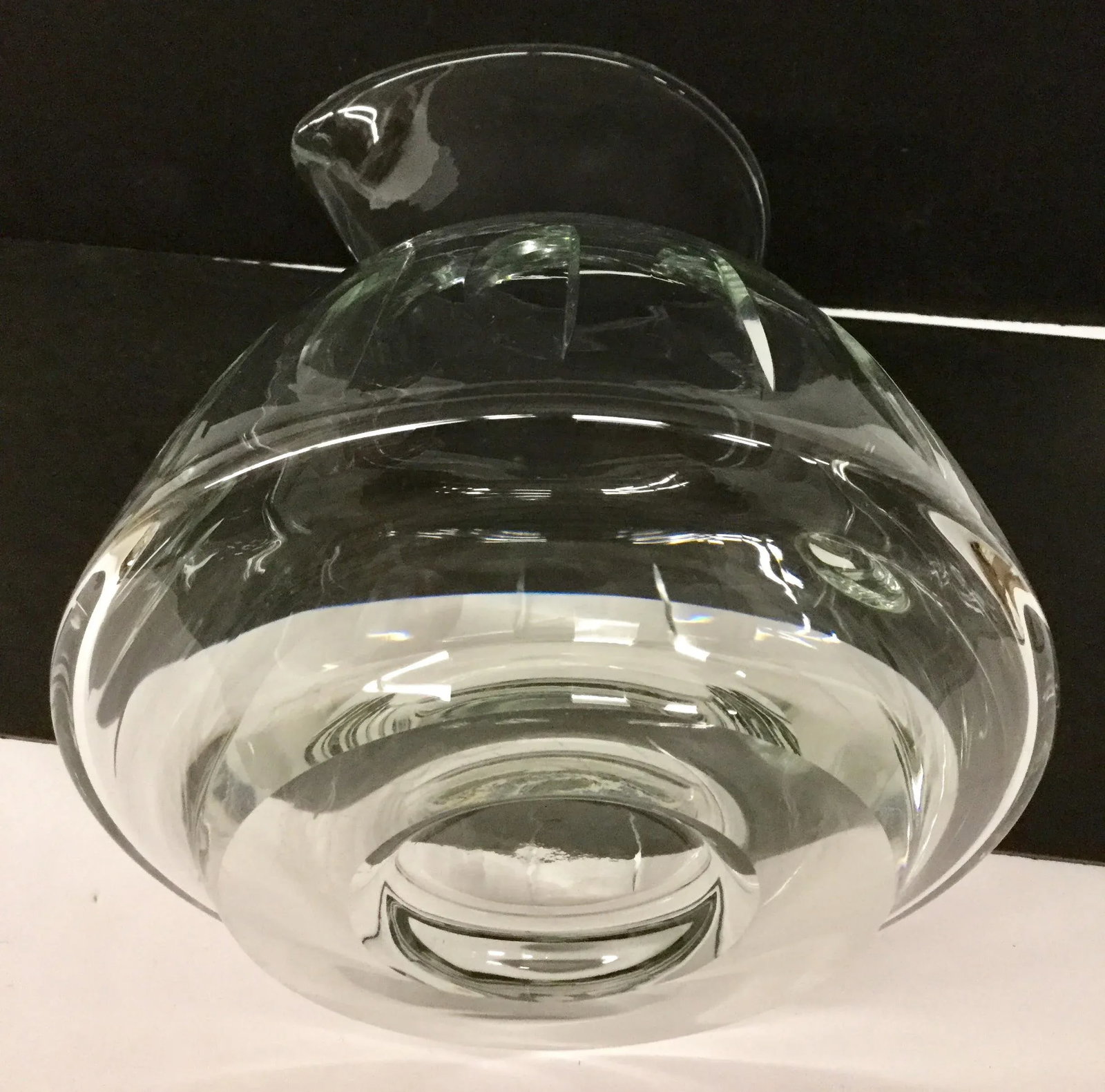 Art Deco Style Crystal Pitcher - 5