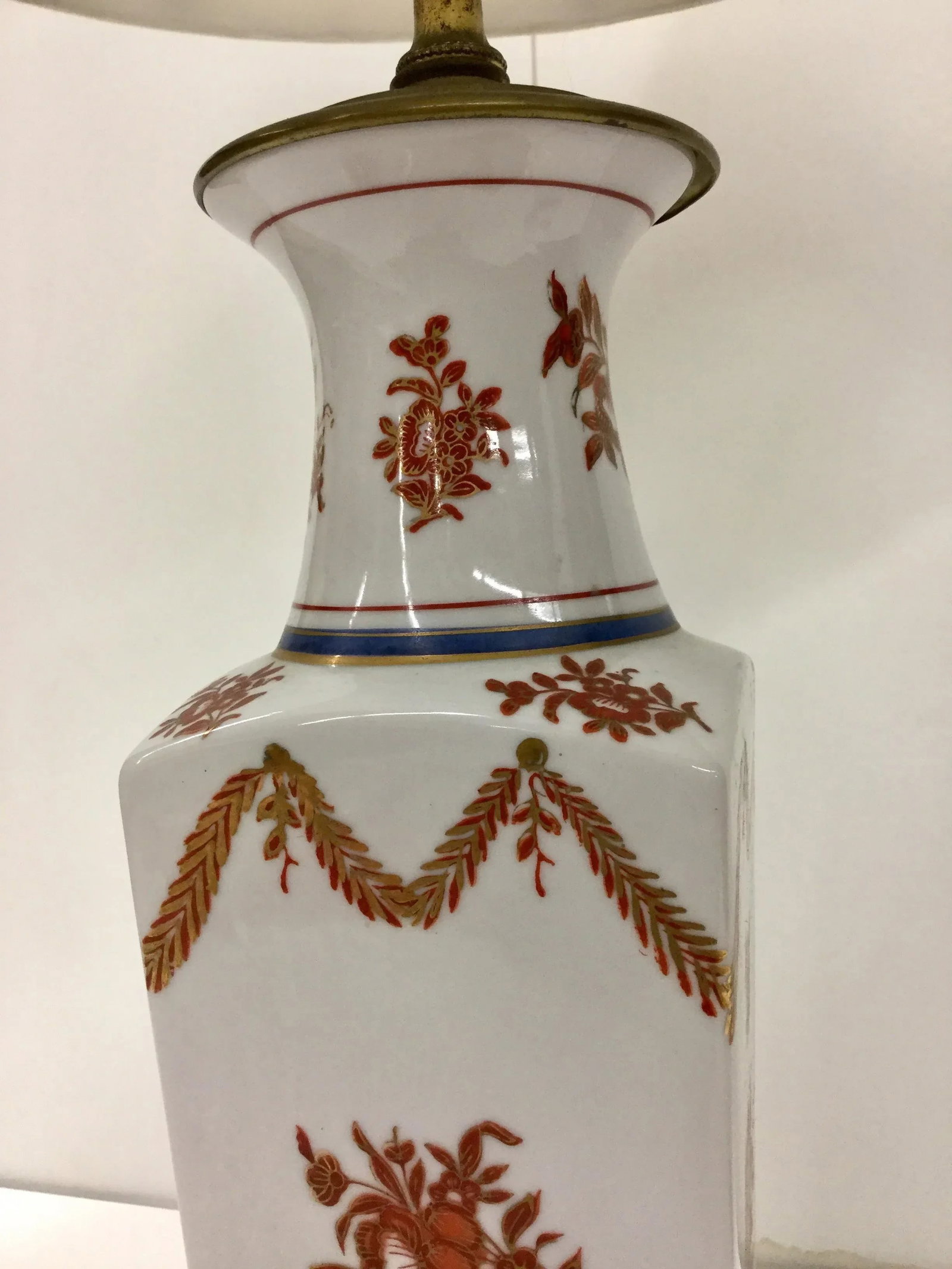 Vintage Honi Chilo Traditional Porcelain Table Lamp - 4