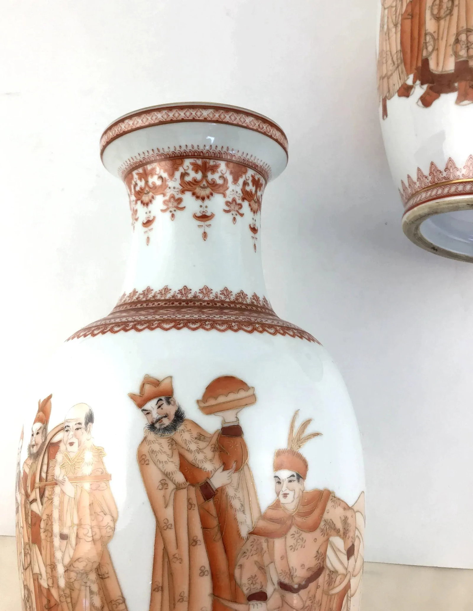 Early 20th Century Antique Chinese Vases - A Pair - 11