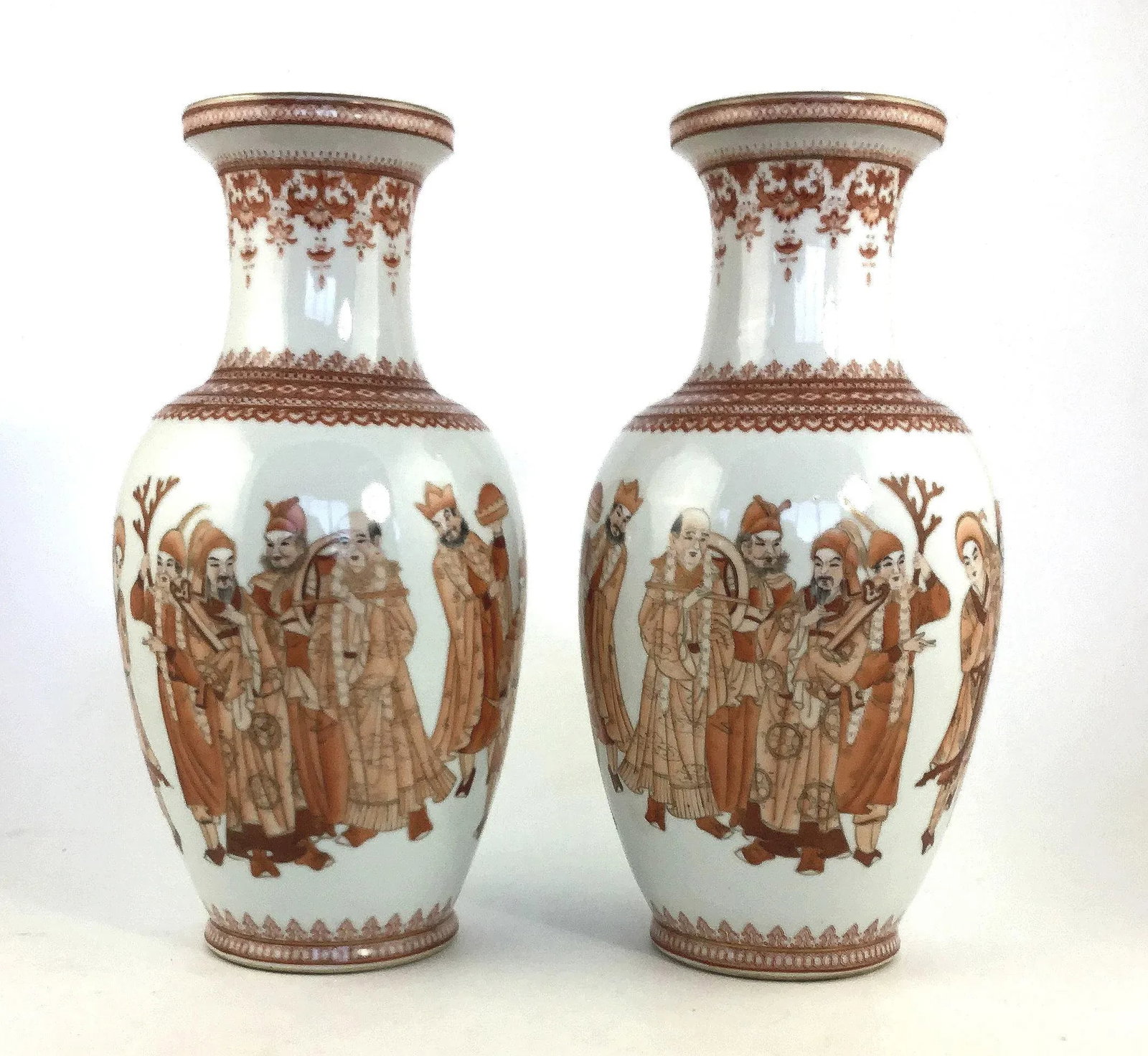 Early 20th Century Antique Chinese Vases - A Pair - 3