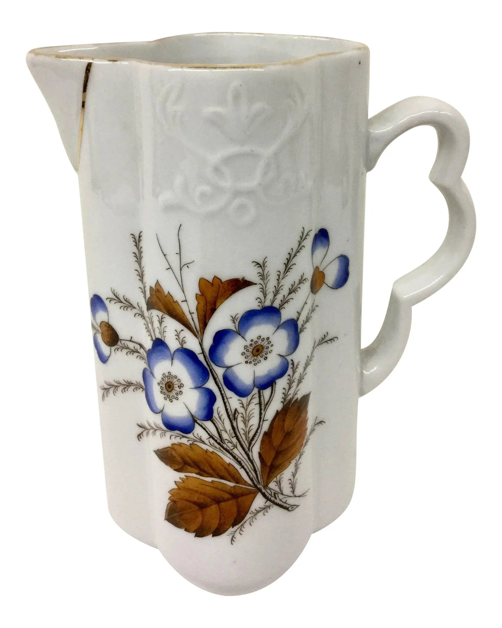 Vintage French Porcelain Pitcher - 10