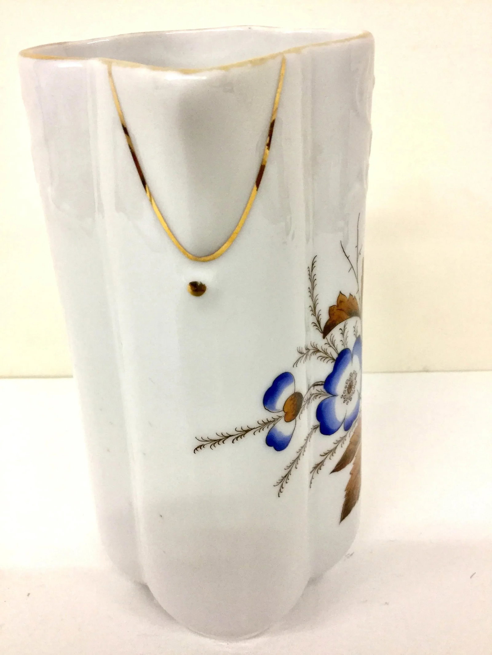 Vintage French Porcelain Pitcher - 3