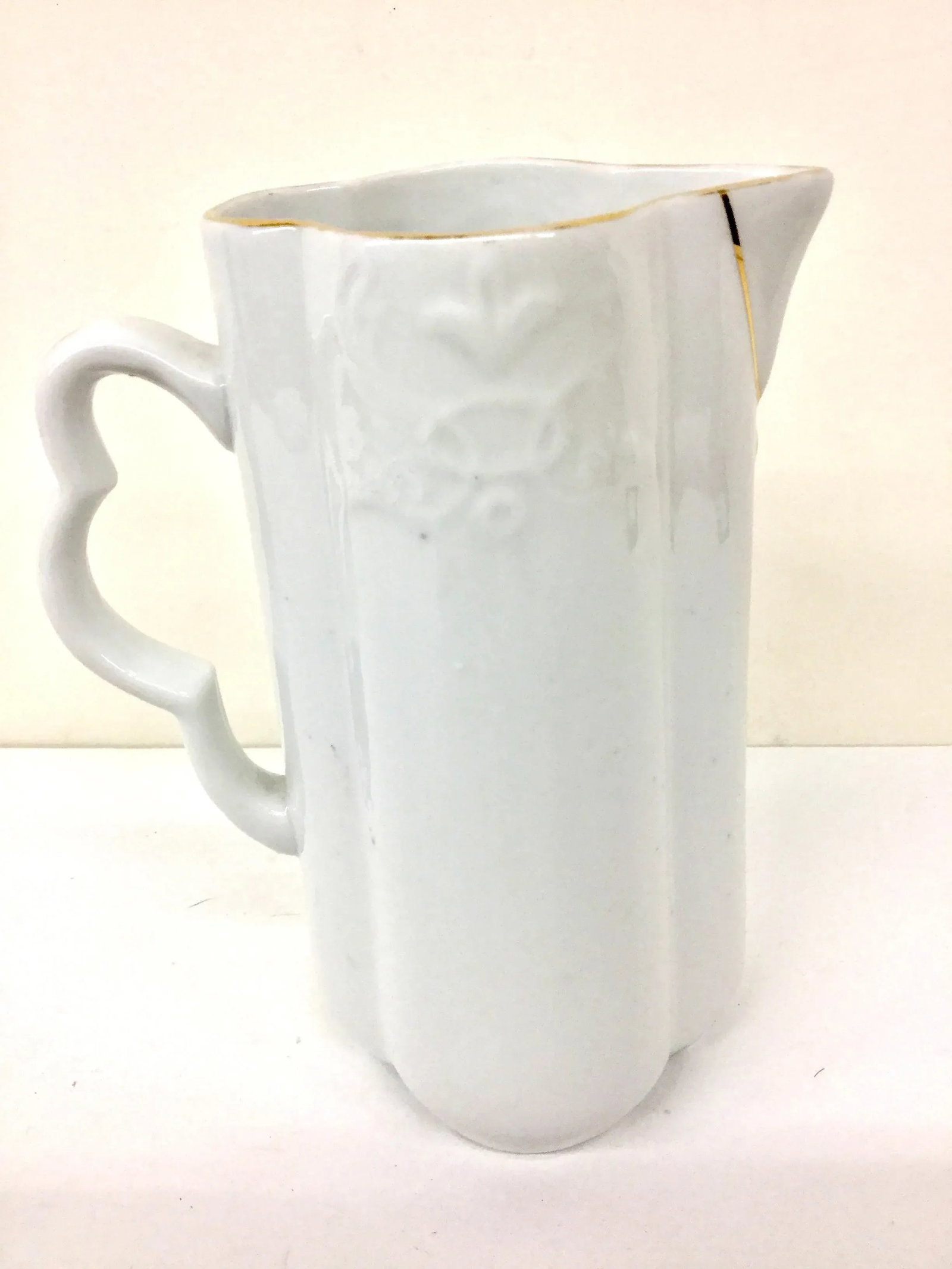 Vintage French Porcelain Pitcher - 4