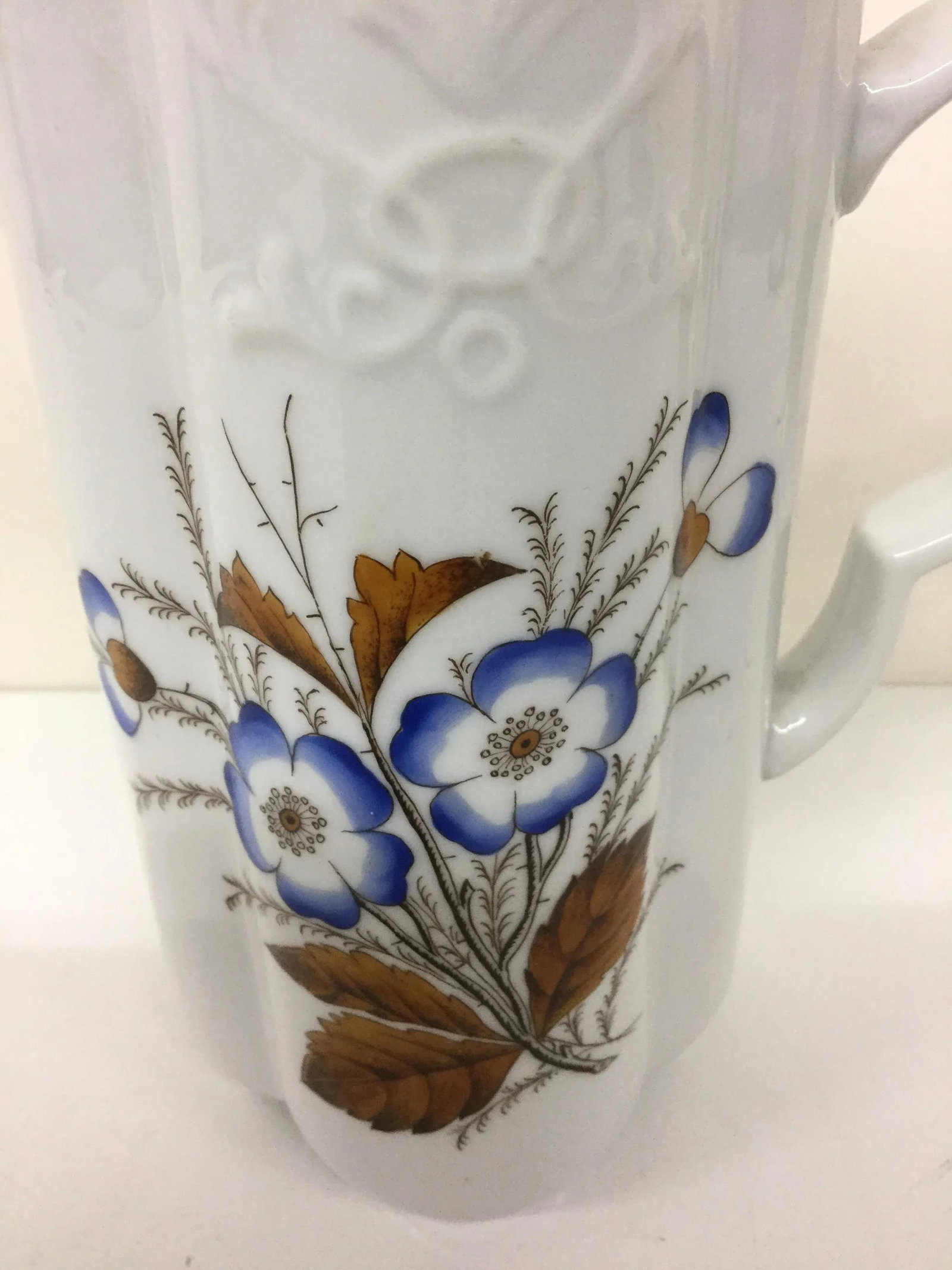 Vintage French Porcelain Pitcher - 5