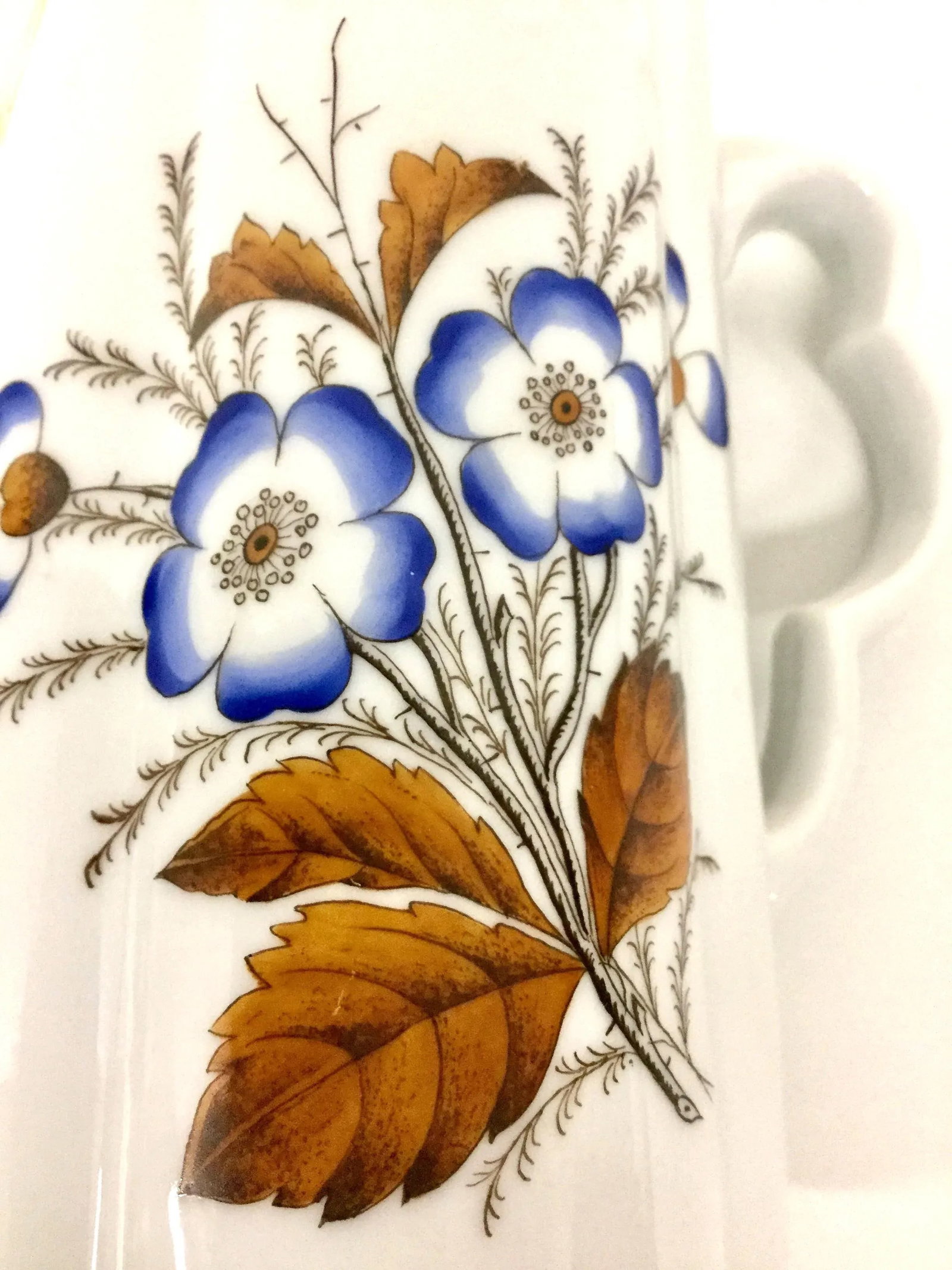 Vintage French Porcelain Pitcher - 7