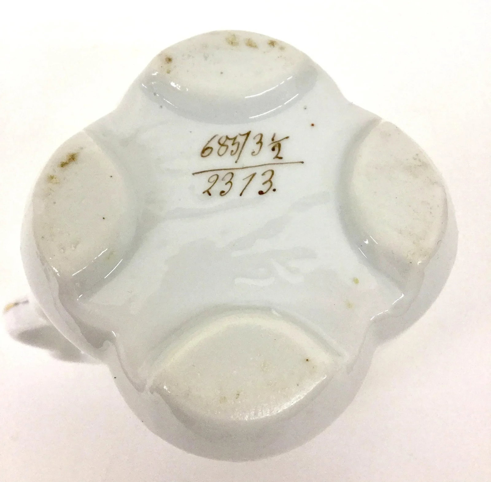 Vintage French Porcelain Pitcher - 9