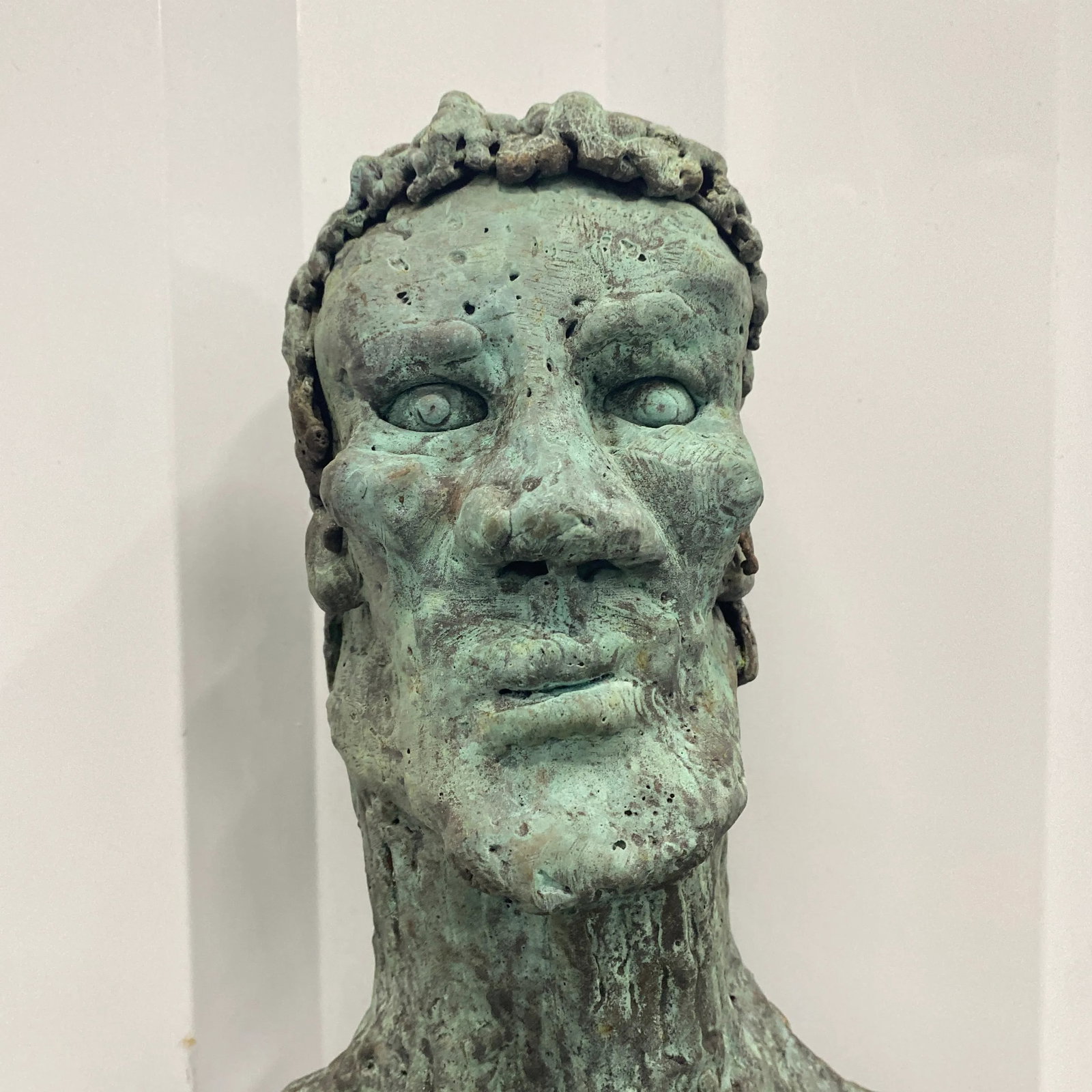 Early 21st Century Bronze Artist Made Brutalist Style Sculpture - 2