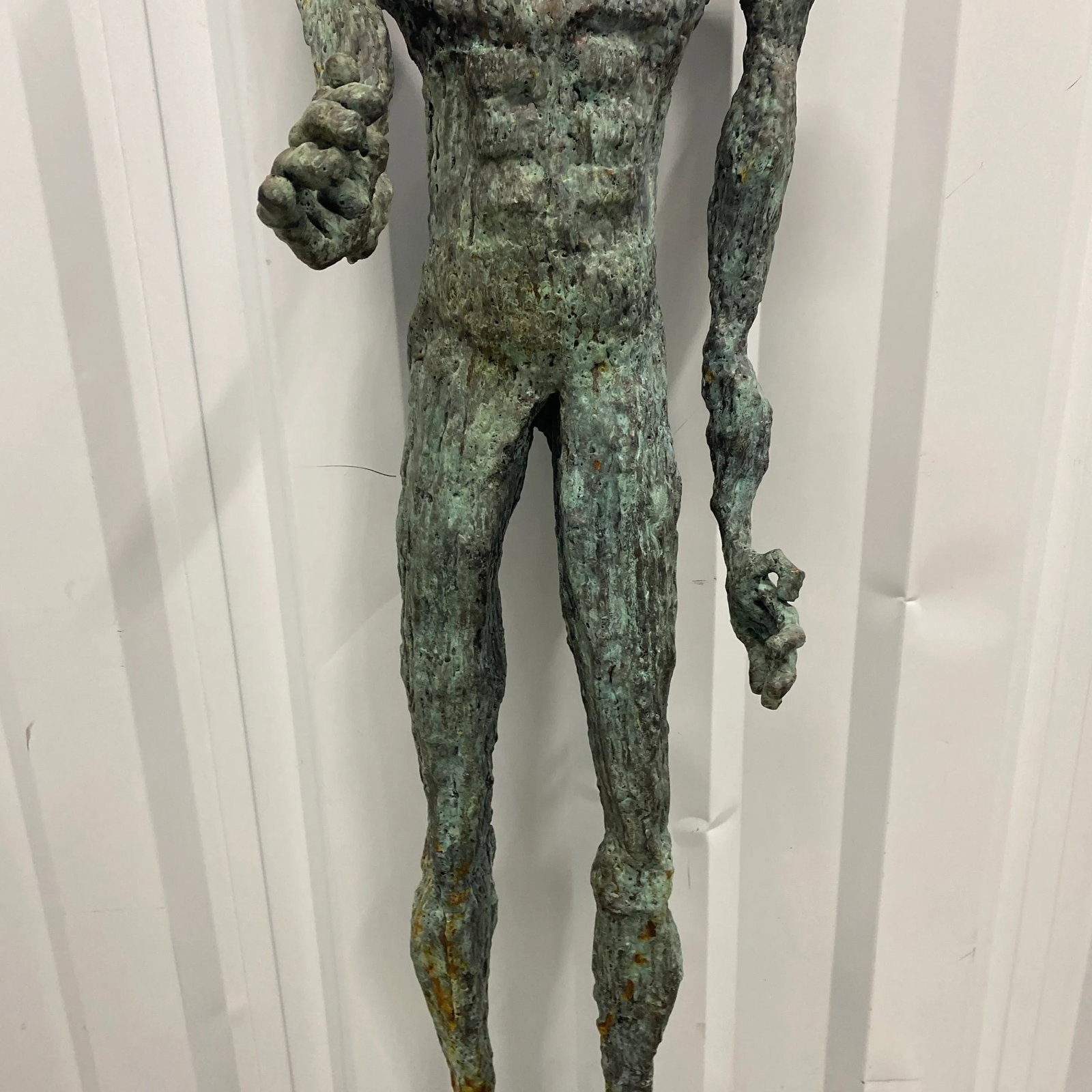 Early 21st Century Bronze Artist Made Brutalist Style Sculpture - 5