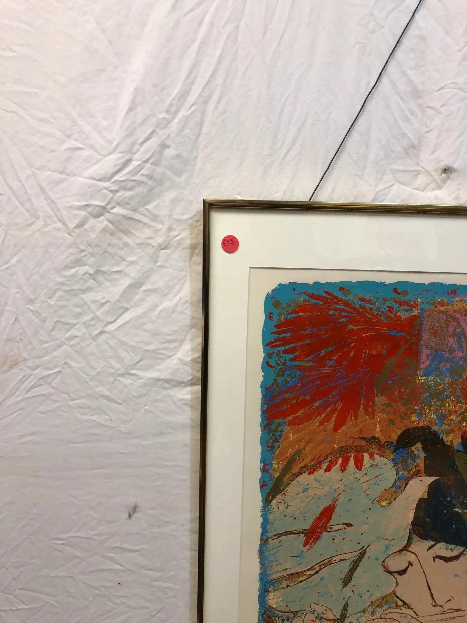 "Abstract Symphony" - Late 20th Century Screen Print Signed, Framed - 4