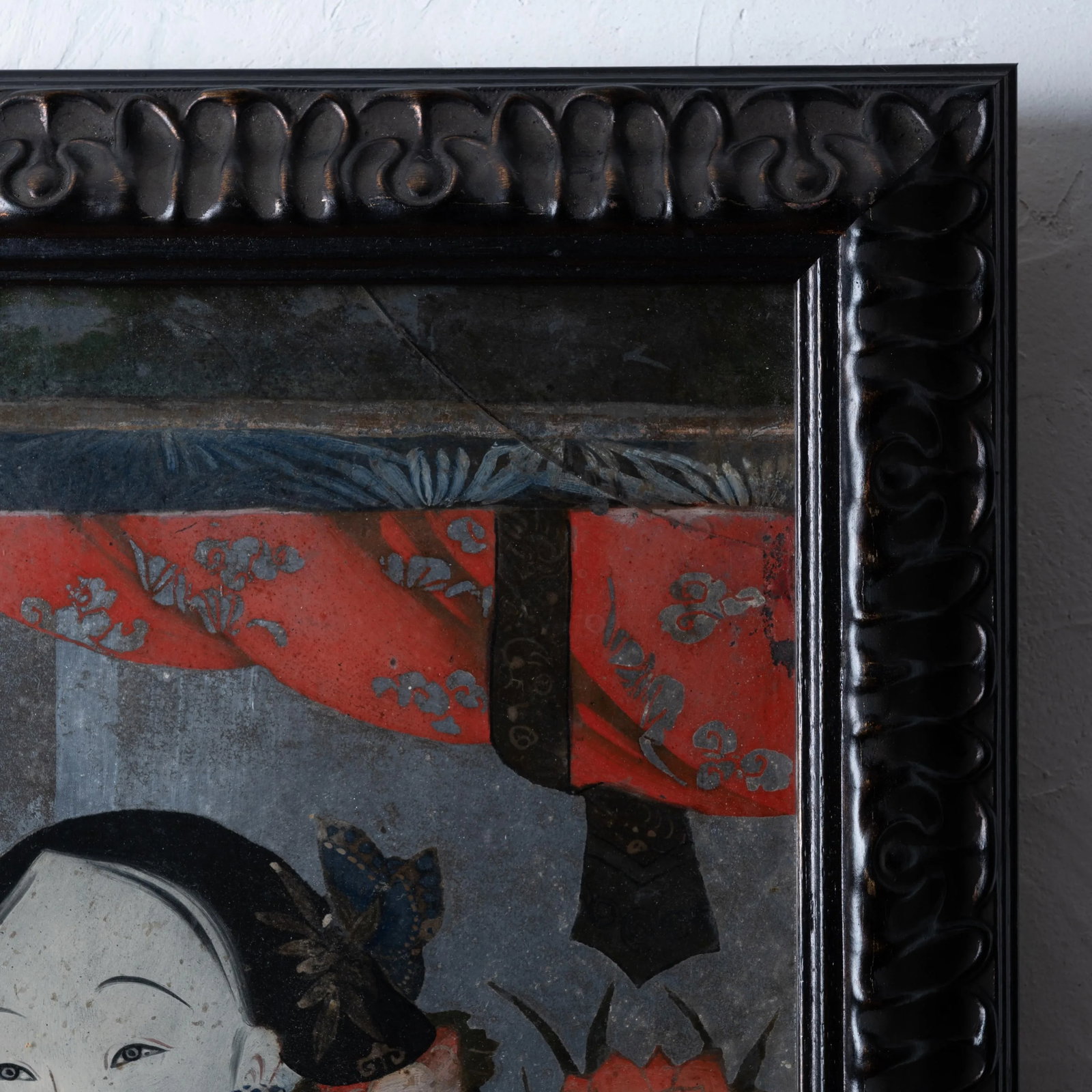 Verre Eglomise Chinese Export Portrait Painting - 5