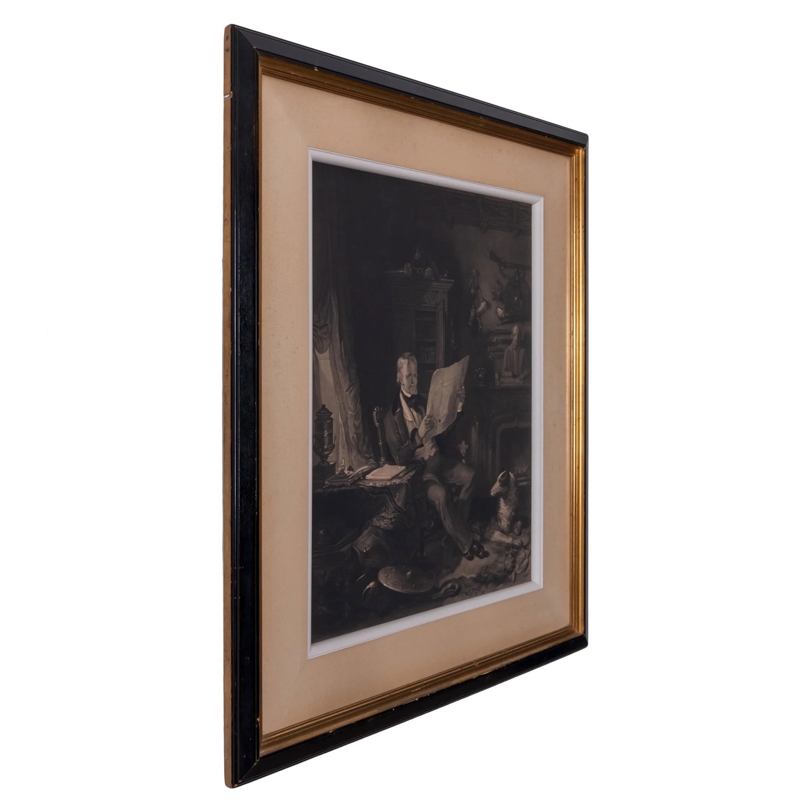 Sir Walter Scott in His Study at Abbotsford, 1846 - 3