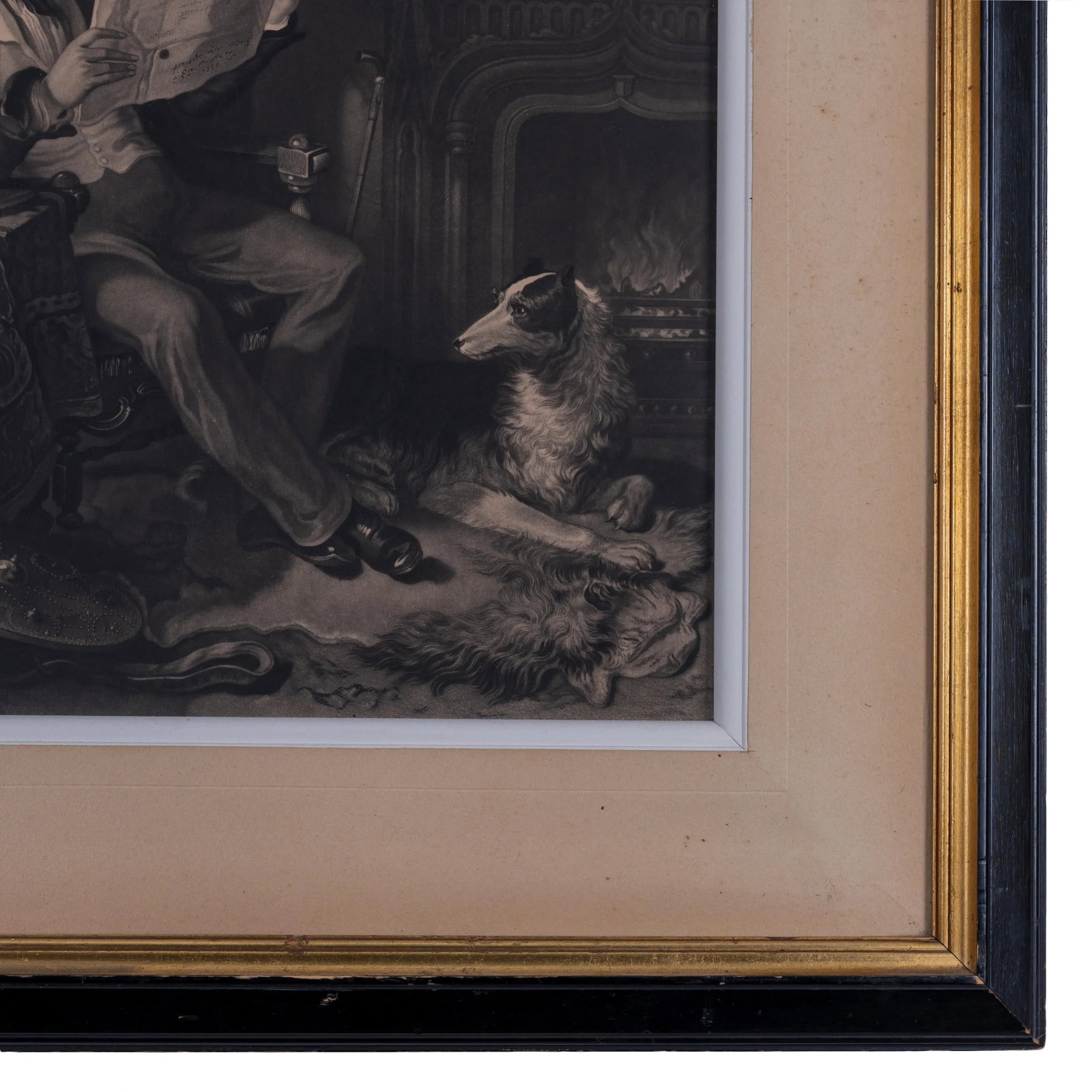 Sir Walter Scott in His Study at Abbotsford, 1846 - 4