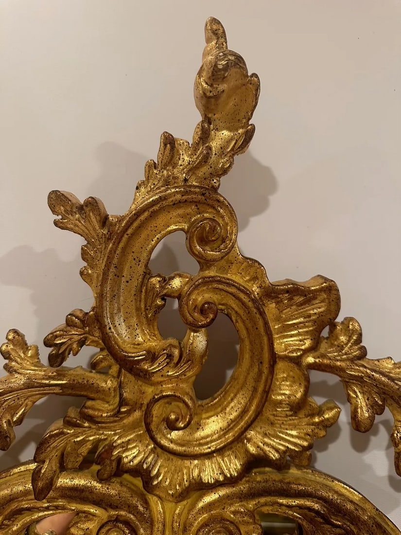 Tall Venetian Style Giltwood Mirror - 2