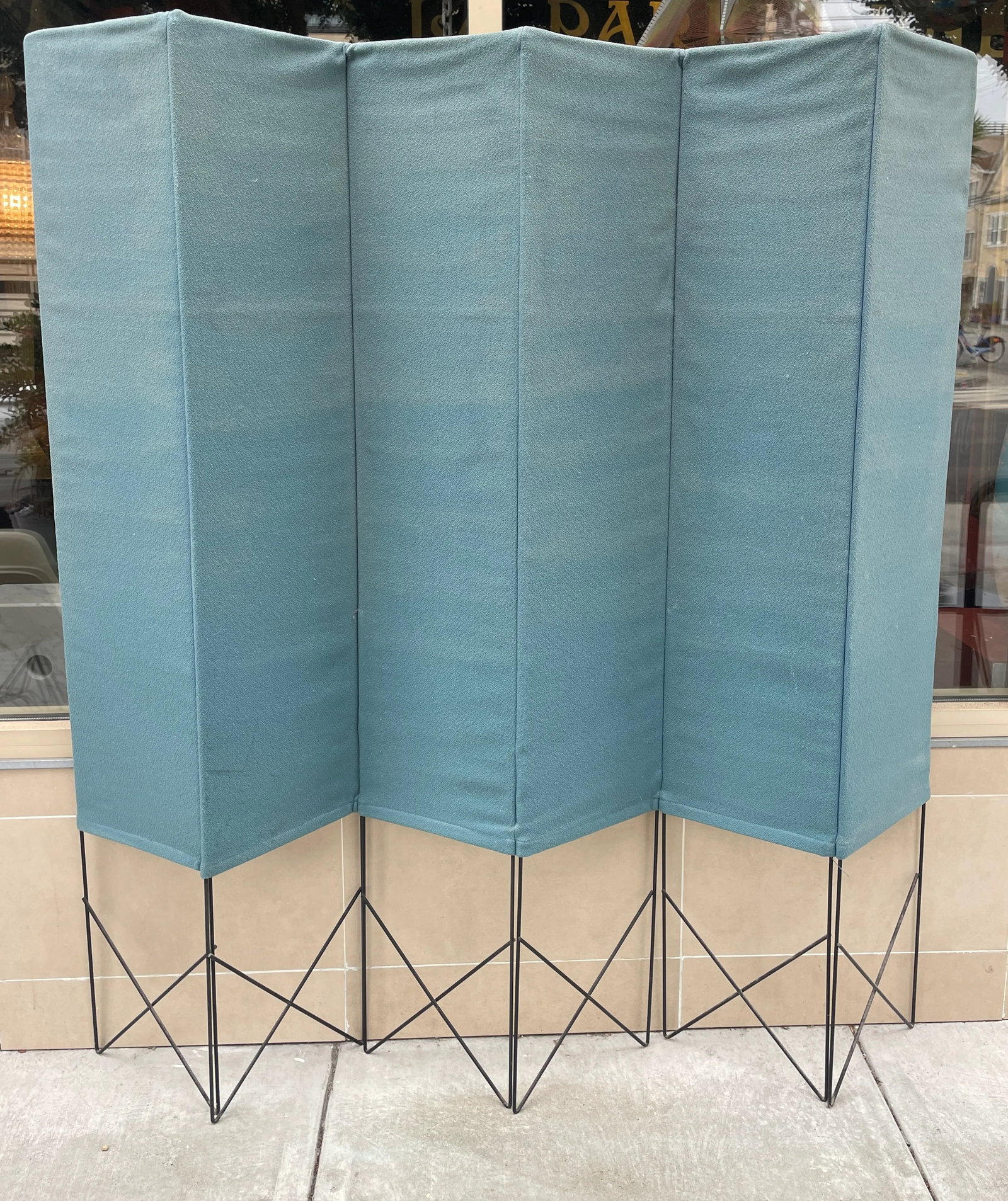 Mid Century Modern Folding Screen - 2