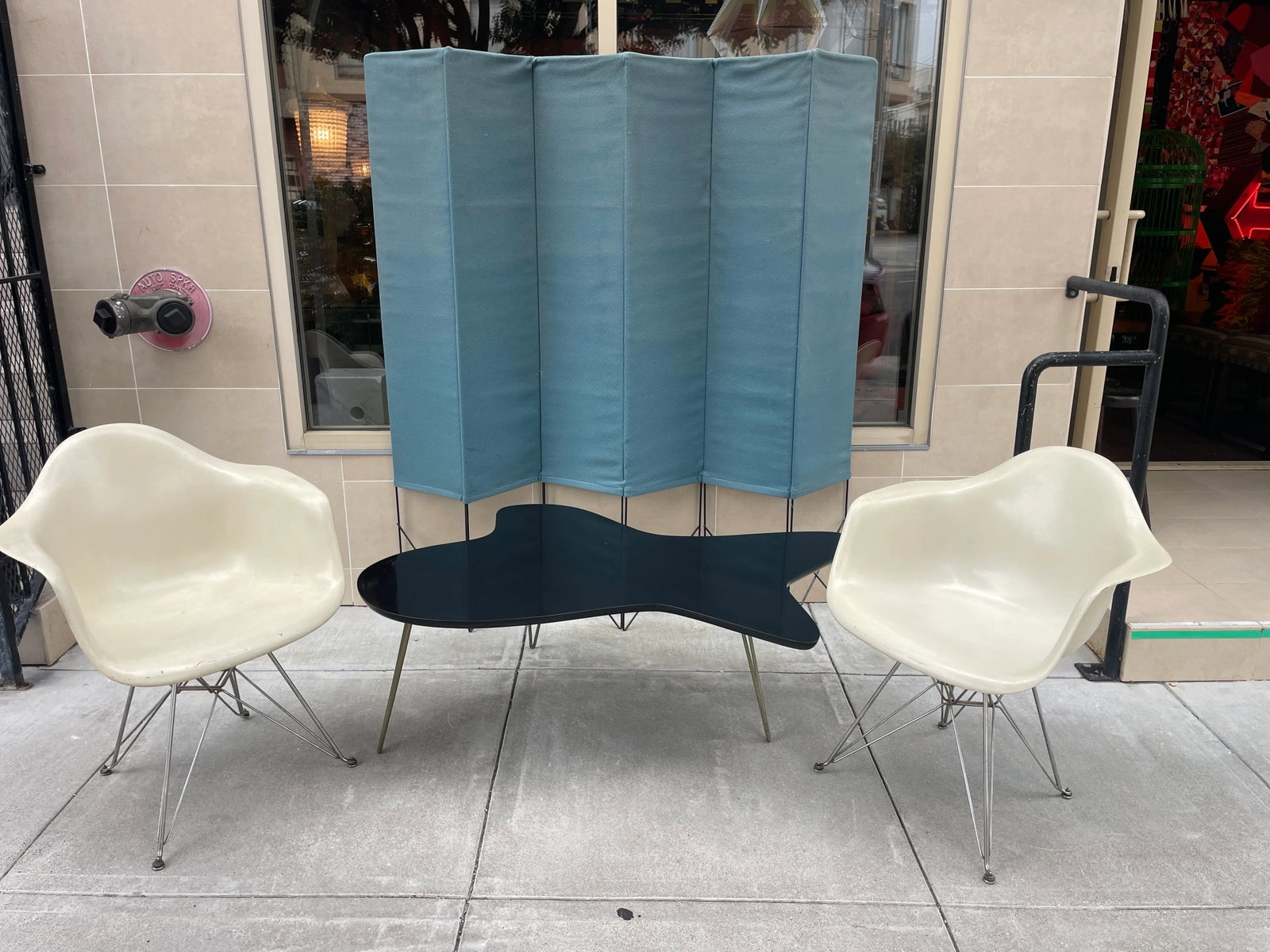 Mid Century Modern Folding Screen - 4