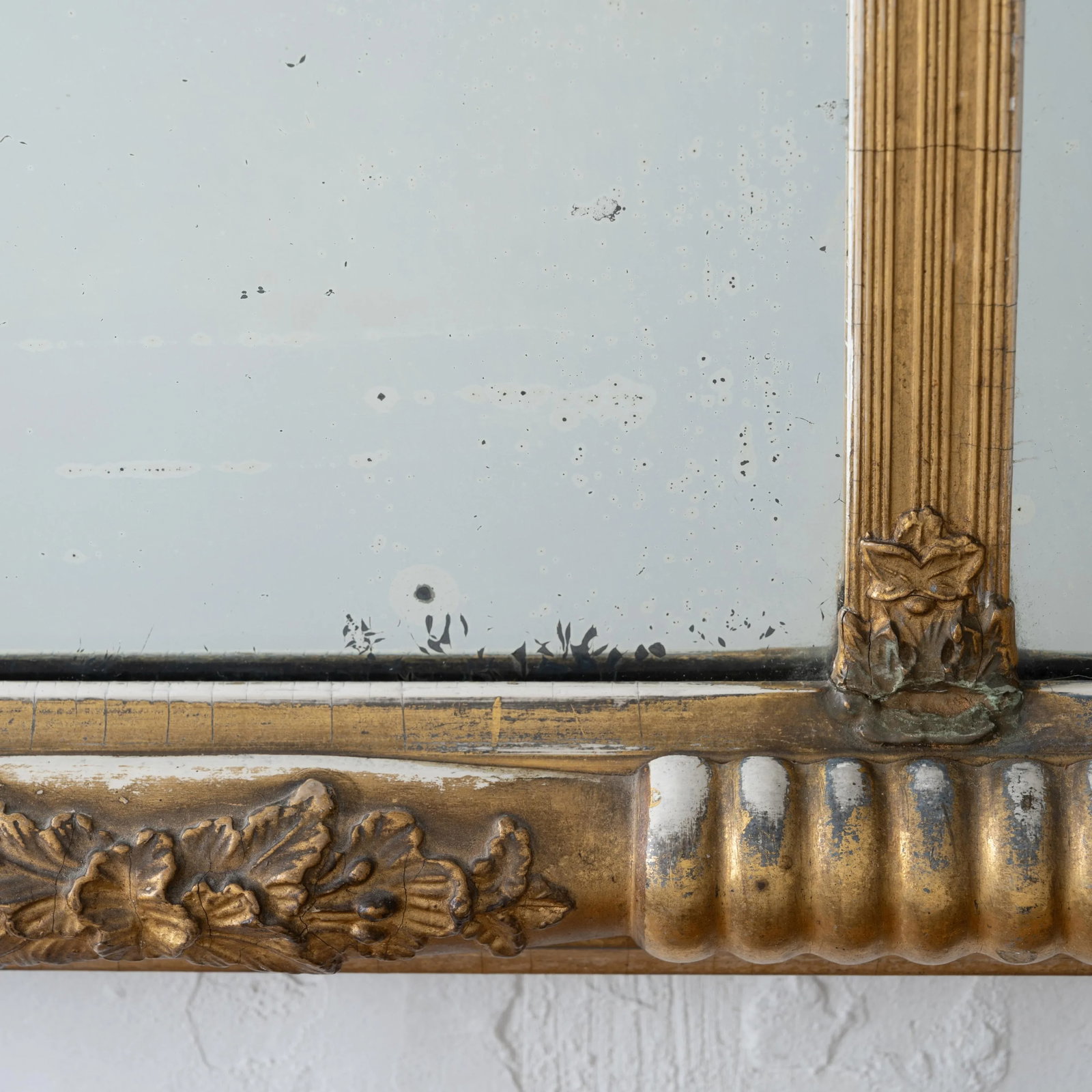 Gilt Overmantel Mirror, 19th Century - 10